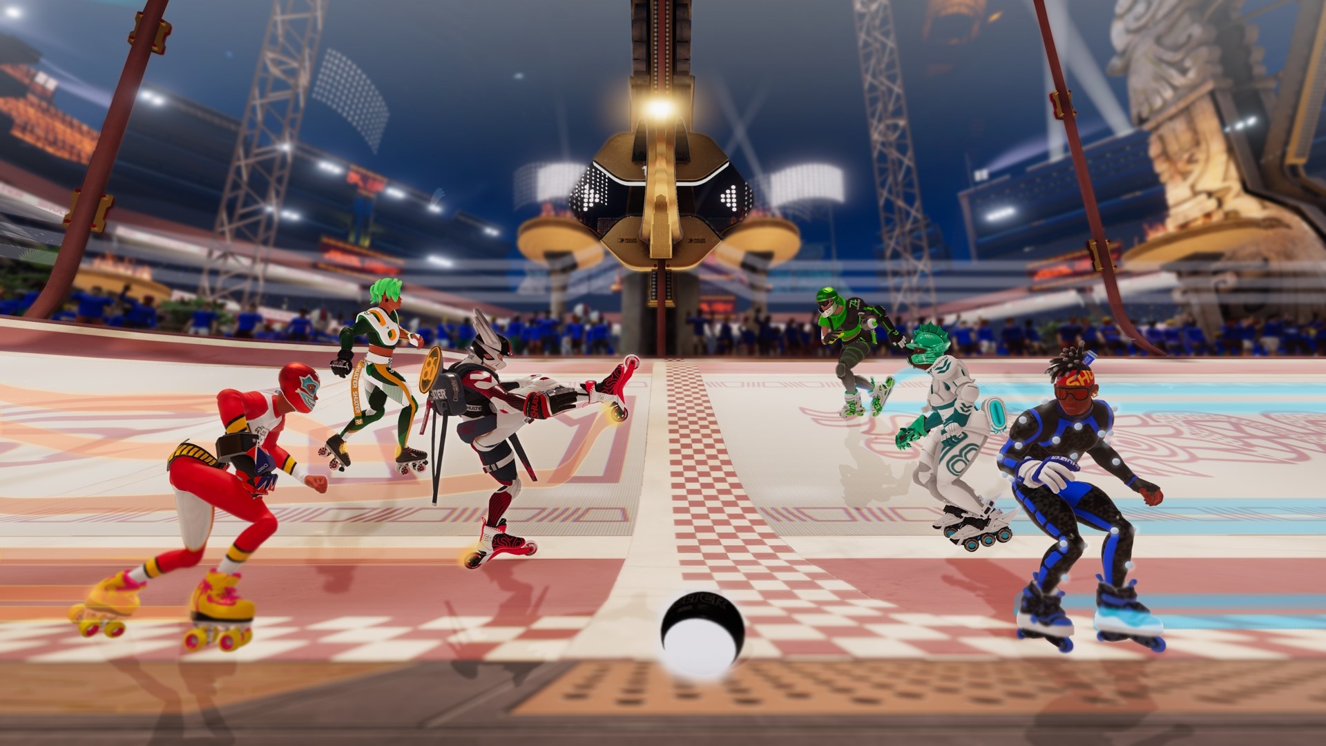 Roller Champions on Xbox, Dynamic gameplay, 1920x1080 Full HD Desktop