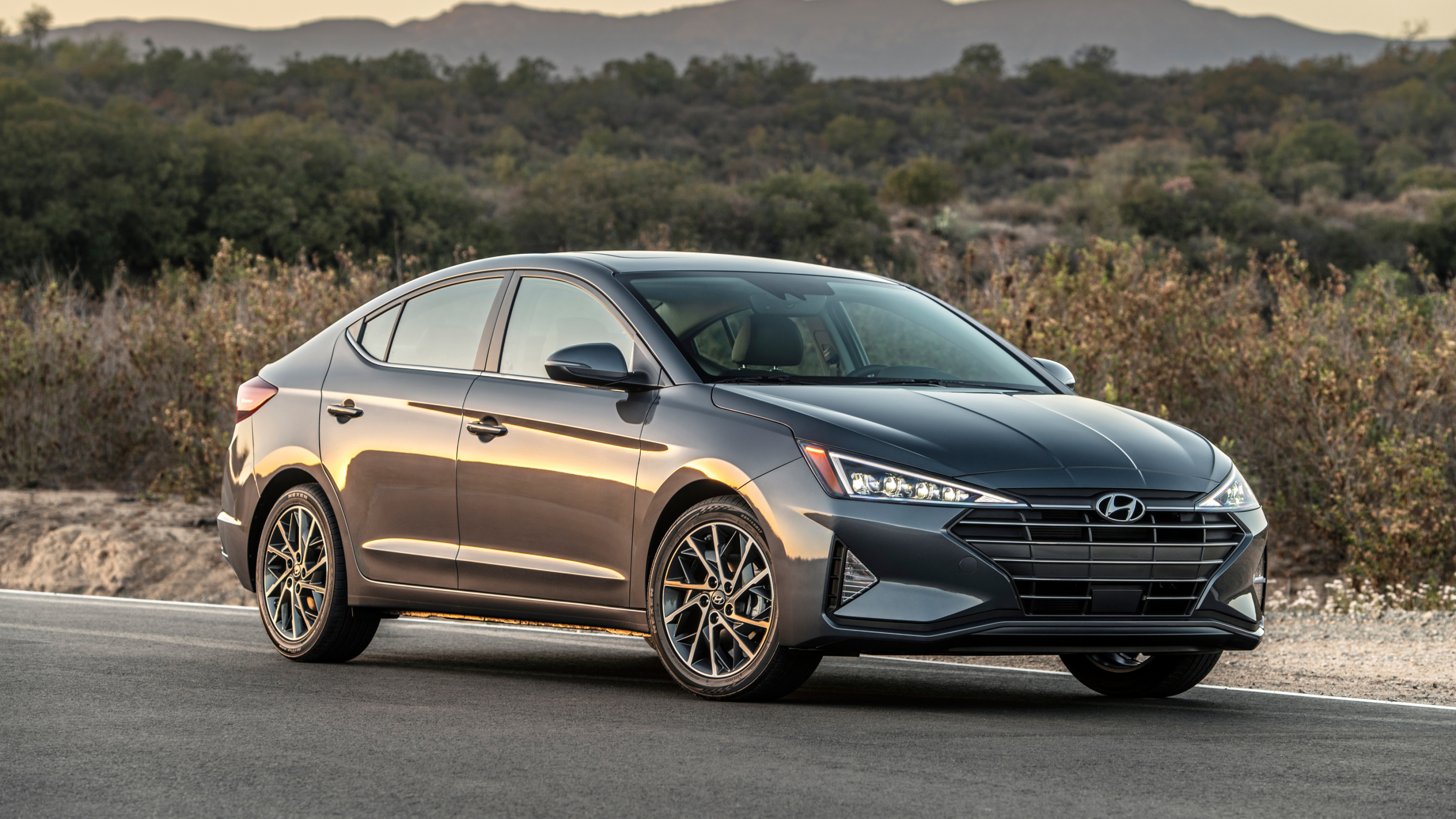 Hyundai Elantra, Limited US spec, Elegant and refined, Premium sedan, 3840x2160 4K Desktop