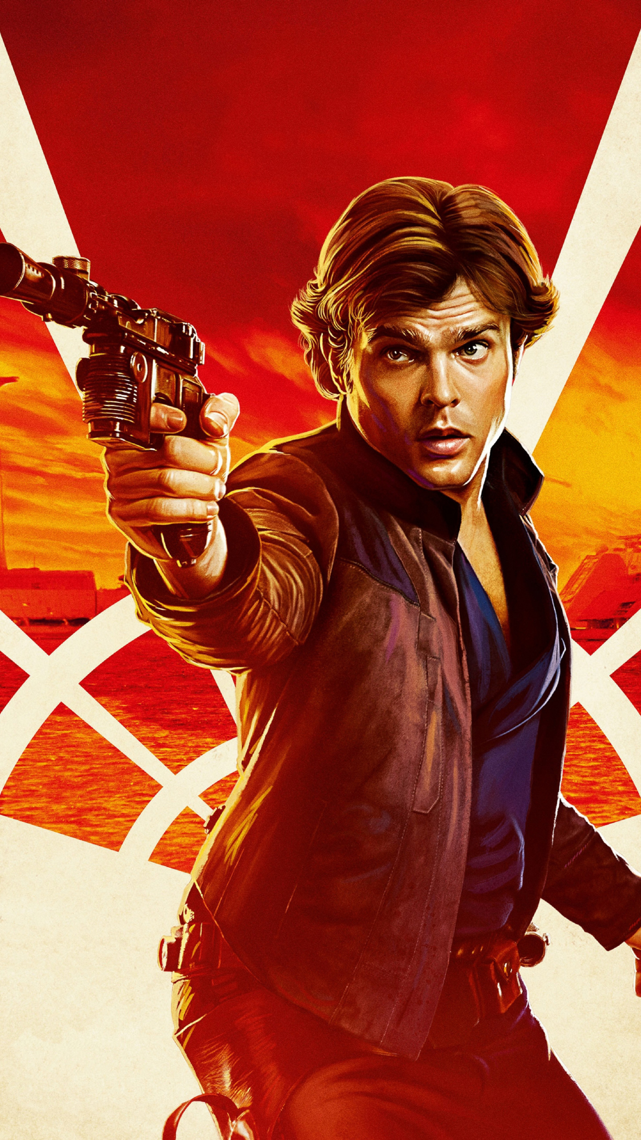 Solo: A Star Wars Story, Han Solo Wallpaper, 2160x3840 4K Phone