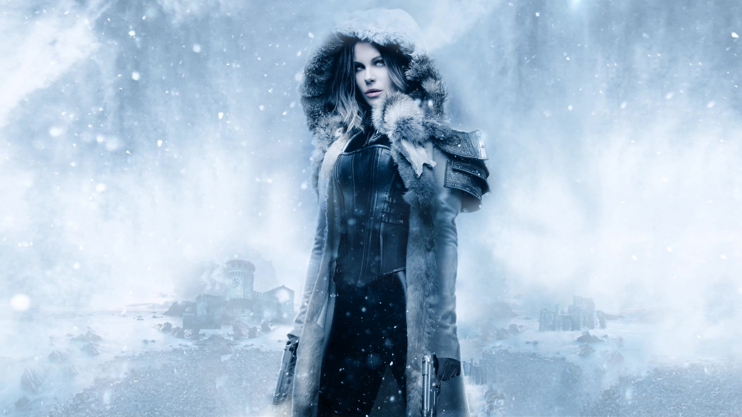 Kate Beckinsale, Selene, Underworld Blood Wars, 2560x1440 HD Desktop