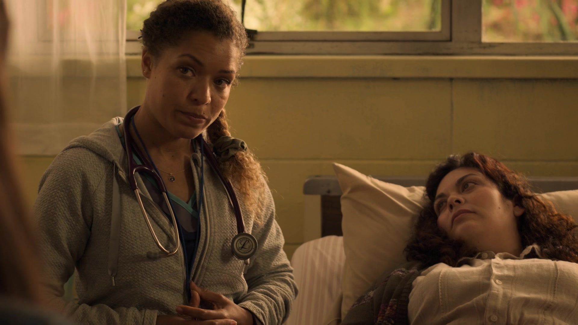 Antonia Thomas, Dr. Claire Browne, Stethoscope, Good Doctor episode, 1920x1080 Full HD Desktop