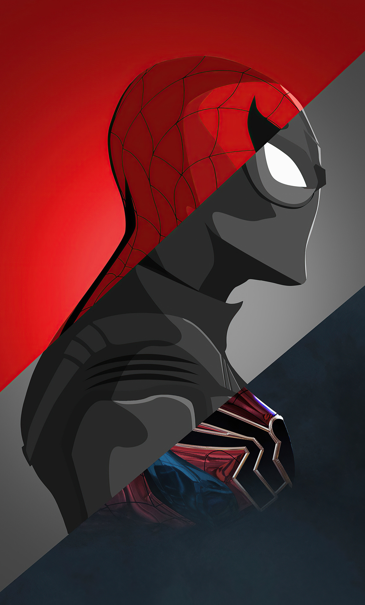 Spider-Man, Iron Spider suit, Spider-Man stealth suit, Classic Spider-Man suit, HD Phone wallpaper