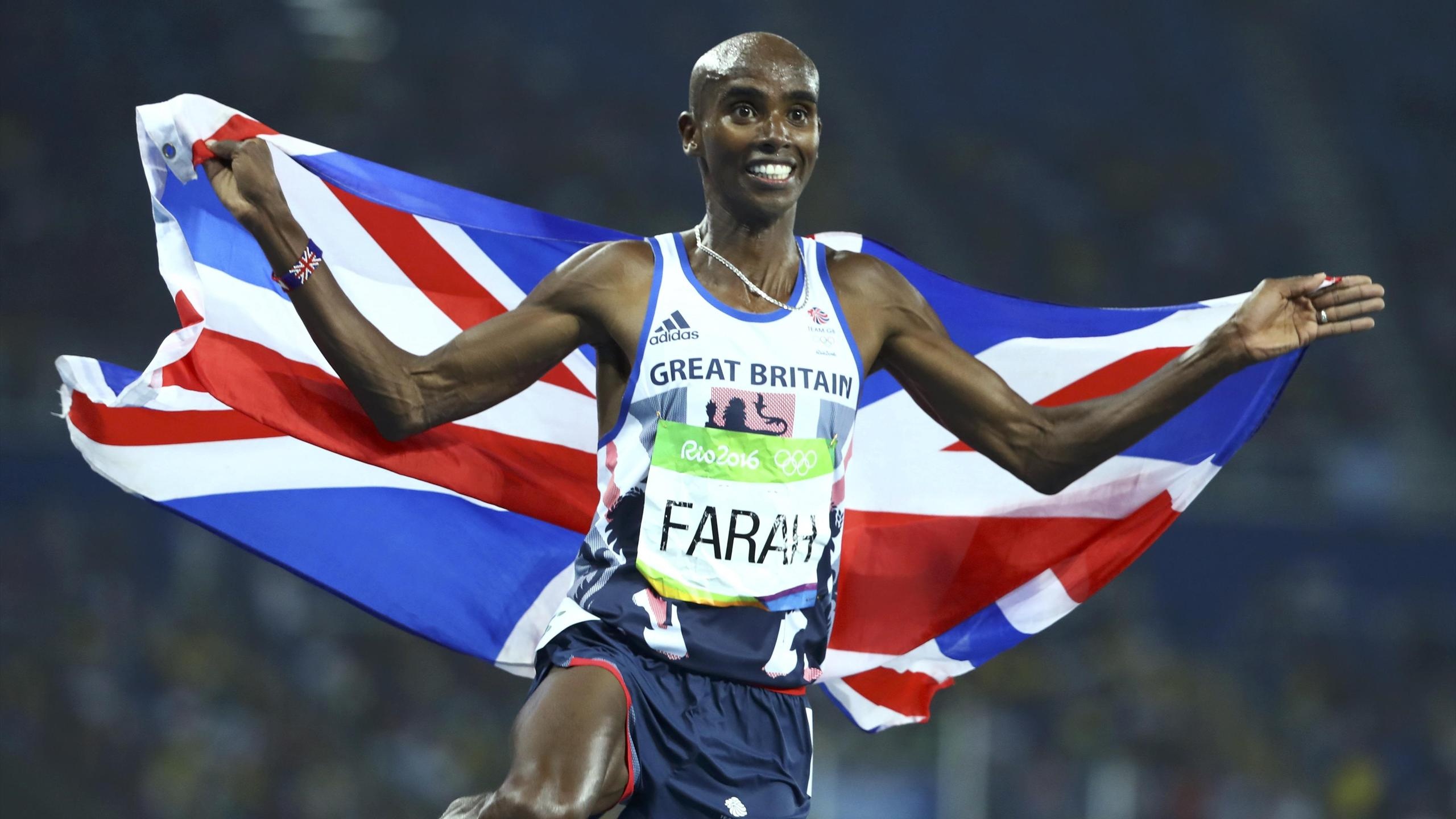 Mo Farah, Waterproof gear, Australia, 2560x1440 HD Desktop