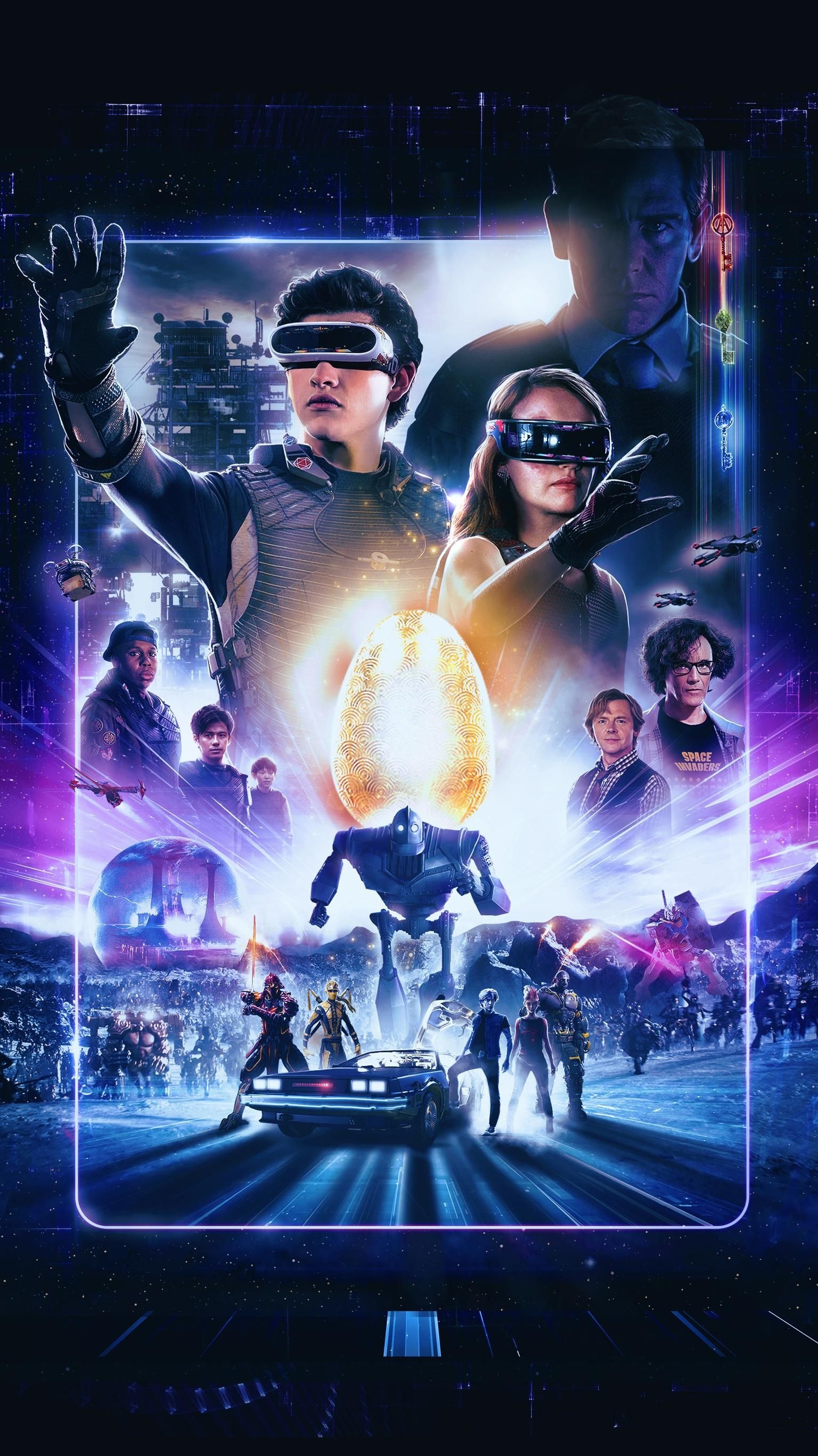 Ready Player One, Cinematic adventure, Virtual world, Gamer's paradise, 1540x2740 HD Phone