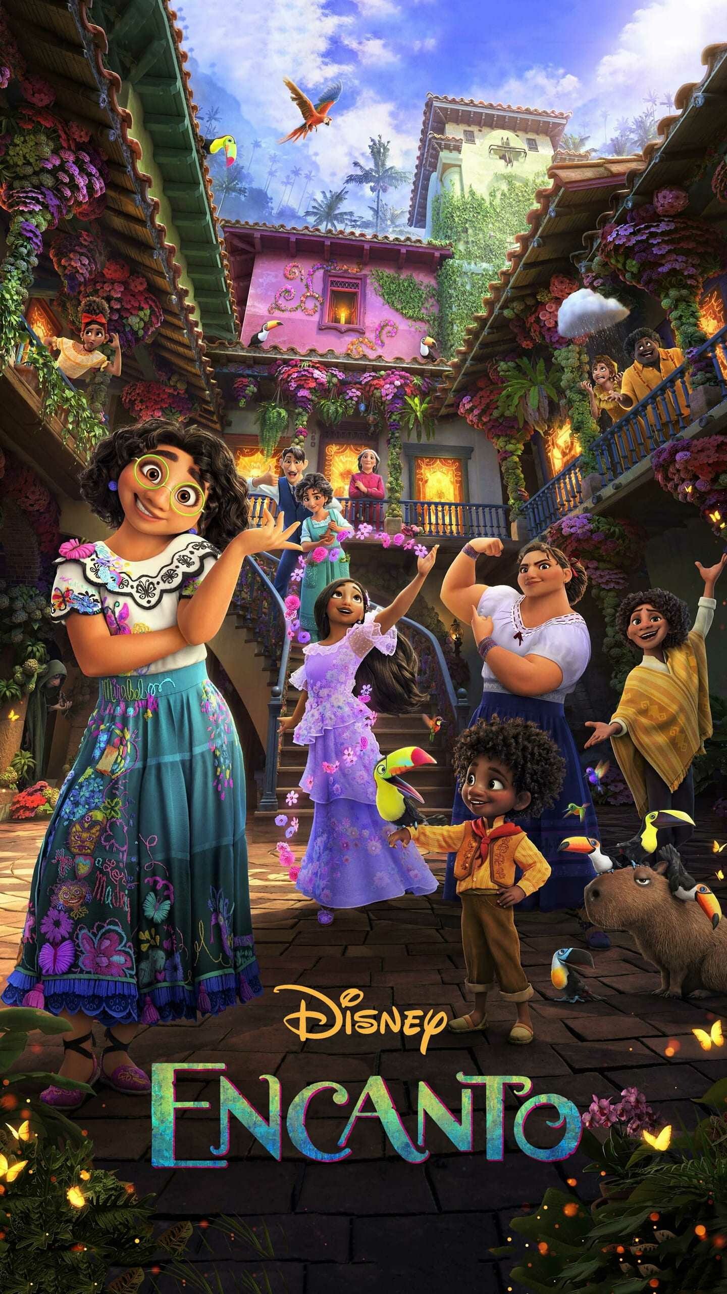 Encanto, Disney animation, Breathtaking visuals, Heartwarming story, 1440x2560 HD Phone