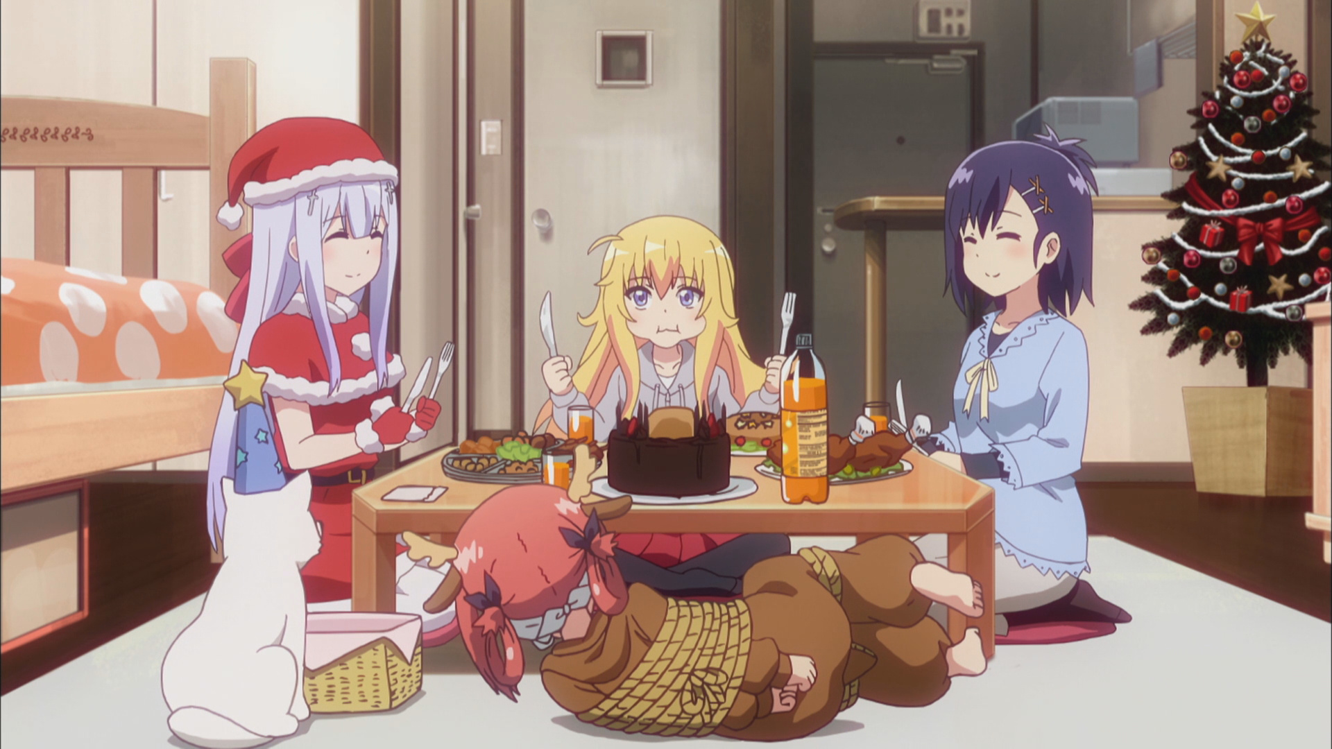 Gabriel DropOut, Episode 9, Review, Dreamy Angel, 1920x1080 Full HD Desktop