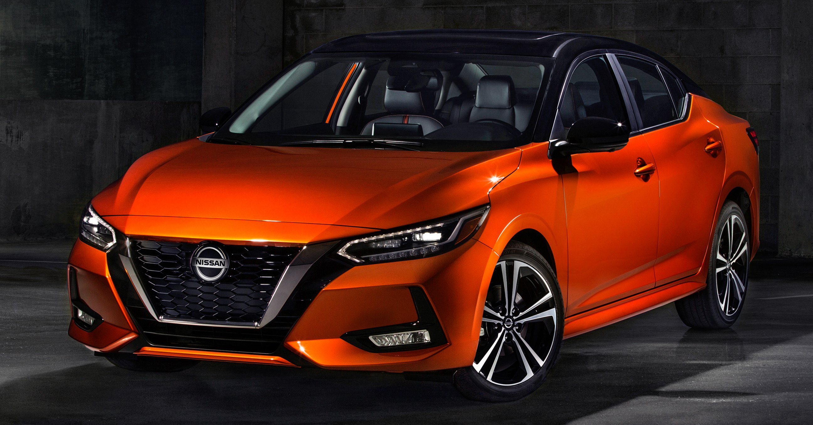 Nissan Sentra, 2020 debut, Advanced safety features, Futuristic design, 2600x1360 HD Desktop