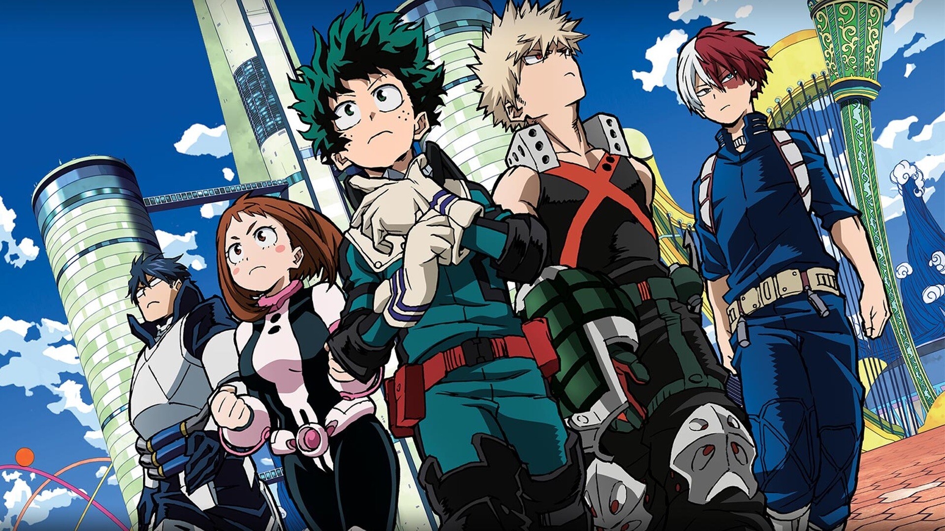 My Hero Academia, Two heroes, HD wallpaper, 1920x1080 Full HD Desktop