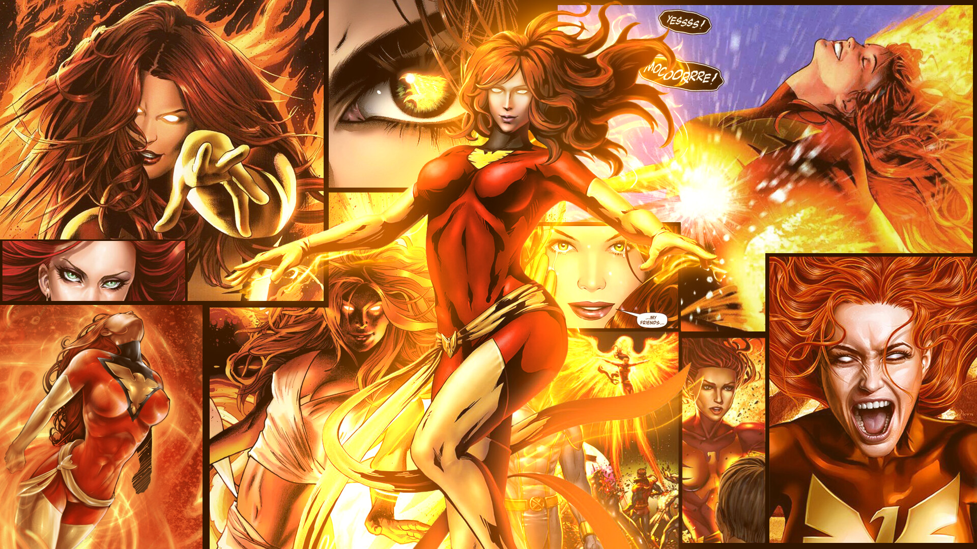 Comics, Phoenix Wallpaper, 1920x1080 Full HD Desktop