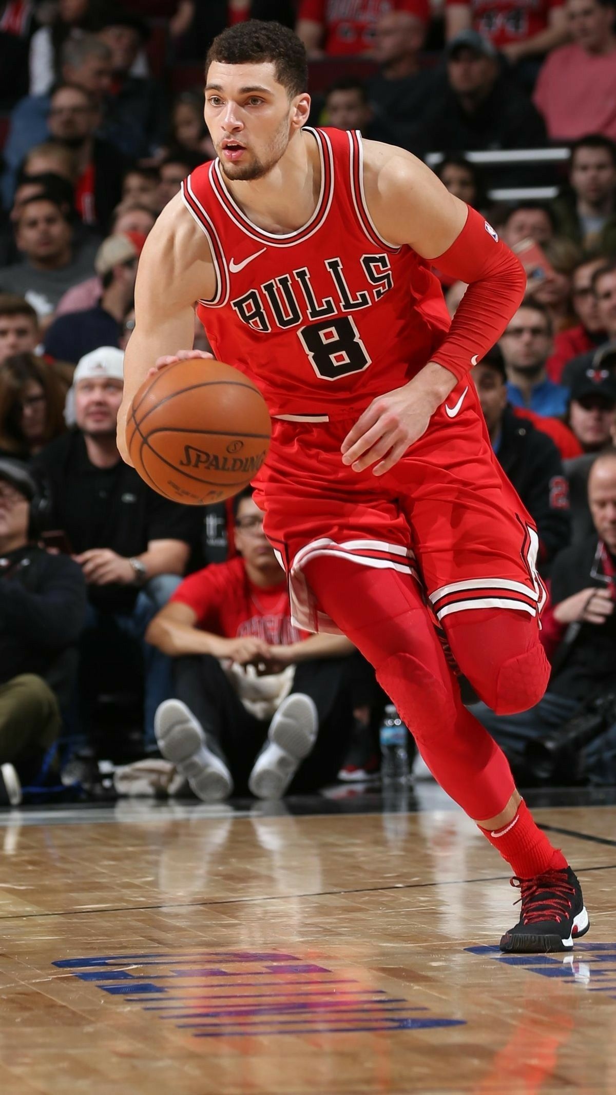 Zach LaVine, Chicago Bulls, Dunk wallpapers, 1200x2140 HD Phone