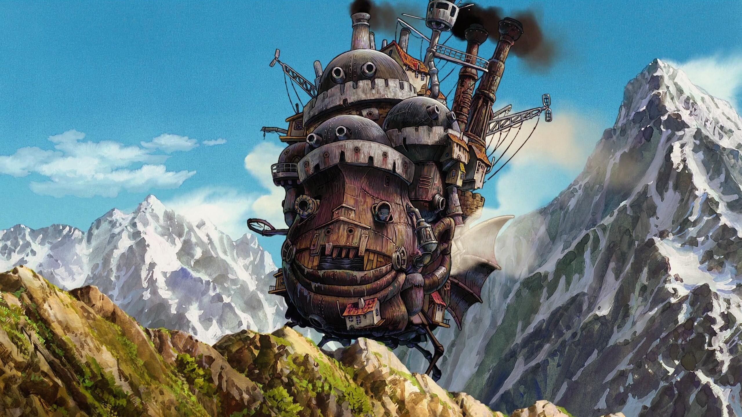 Studio Ghibli, Free download, Visual treasures, Artistic delight, 2560x1440 HD Desktop