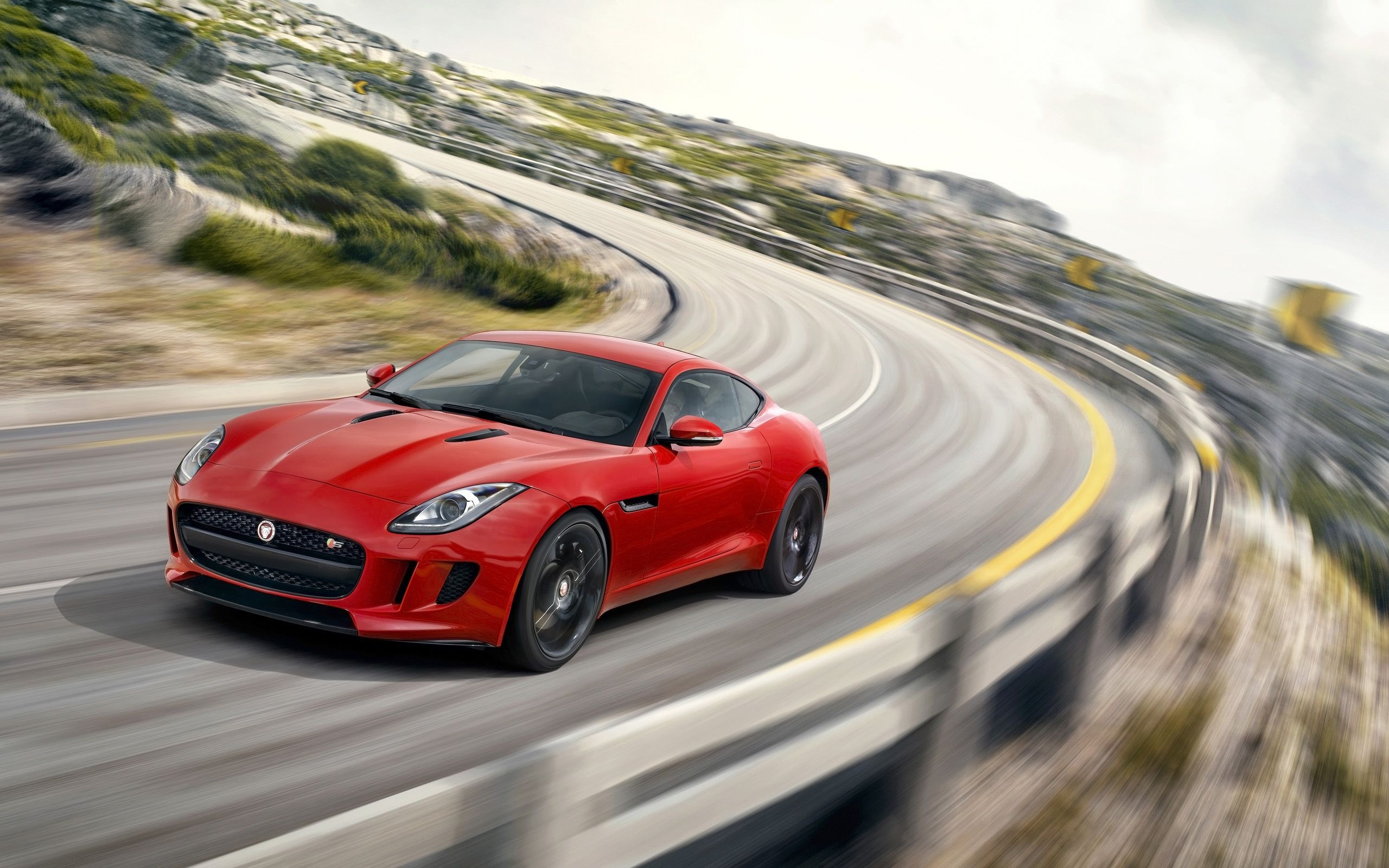 Jaguar F-TYPE, Red jaguar backgrounds, Auto, Top free, 2560x1600 HD Desktop