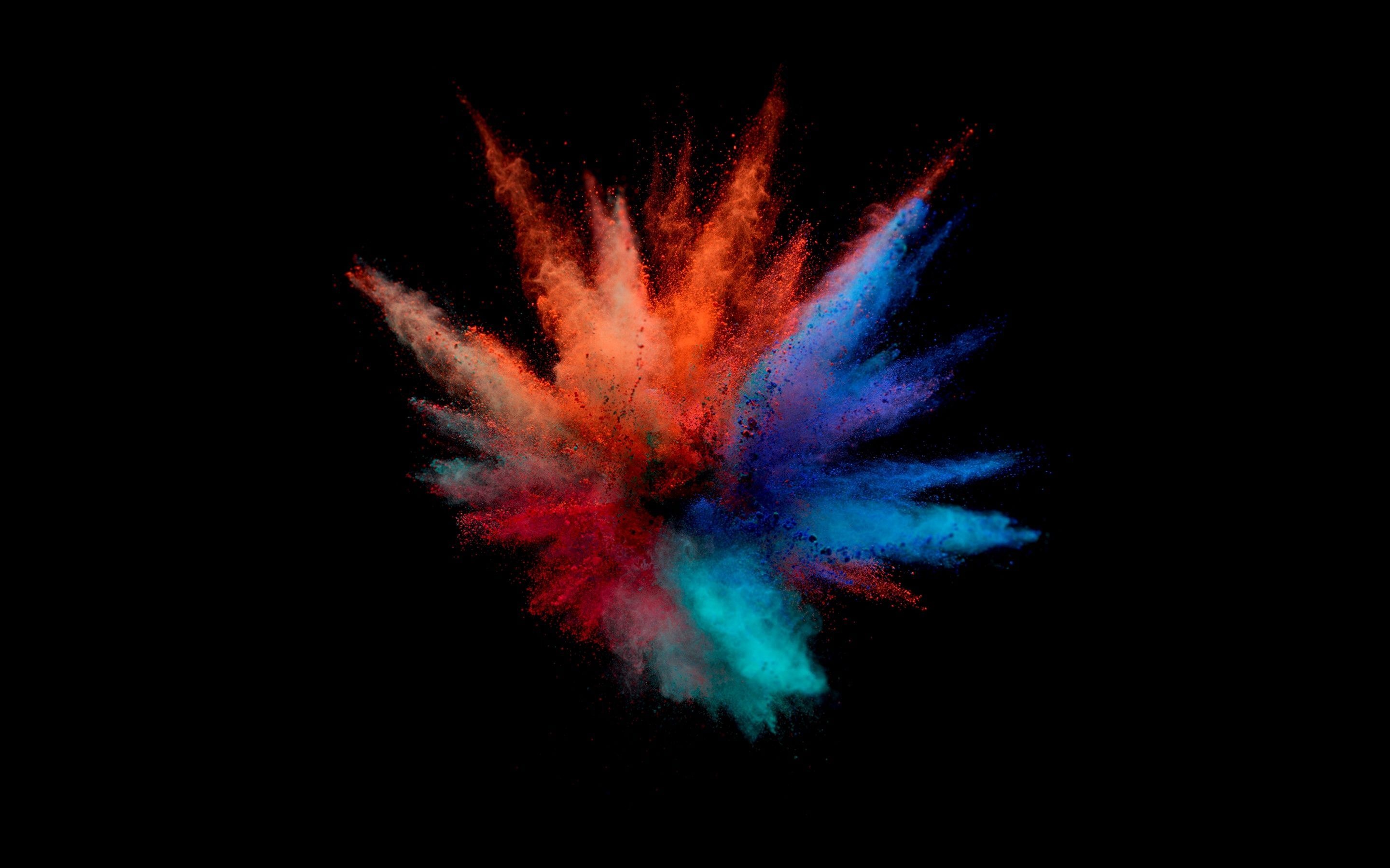 Colored powder, Mac Wallpaper, 2880x1800 HD Desktop