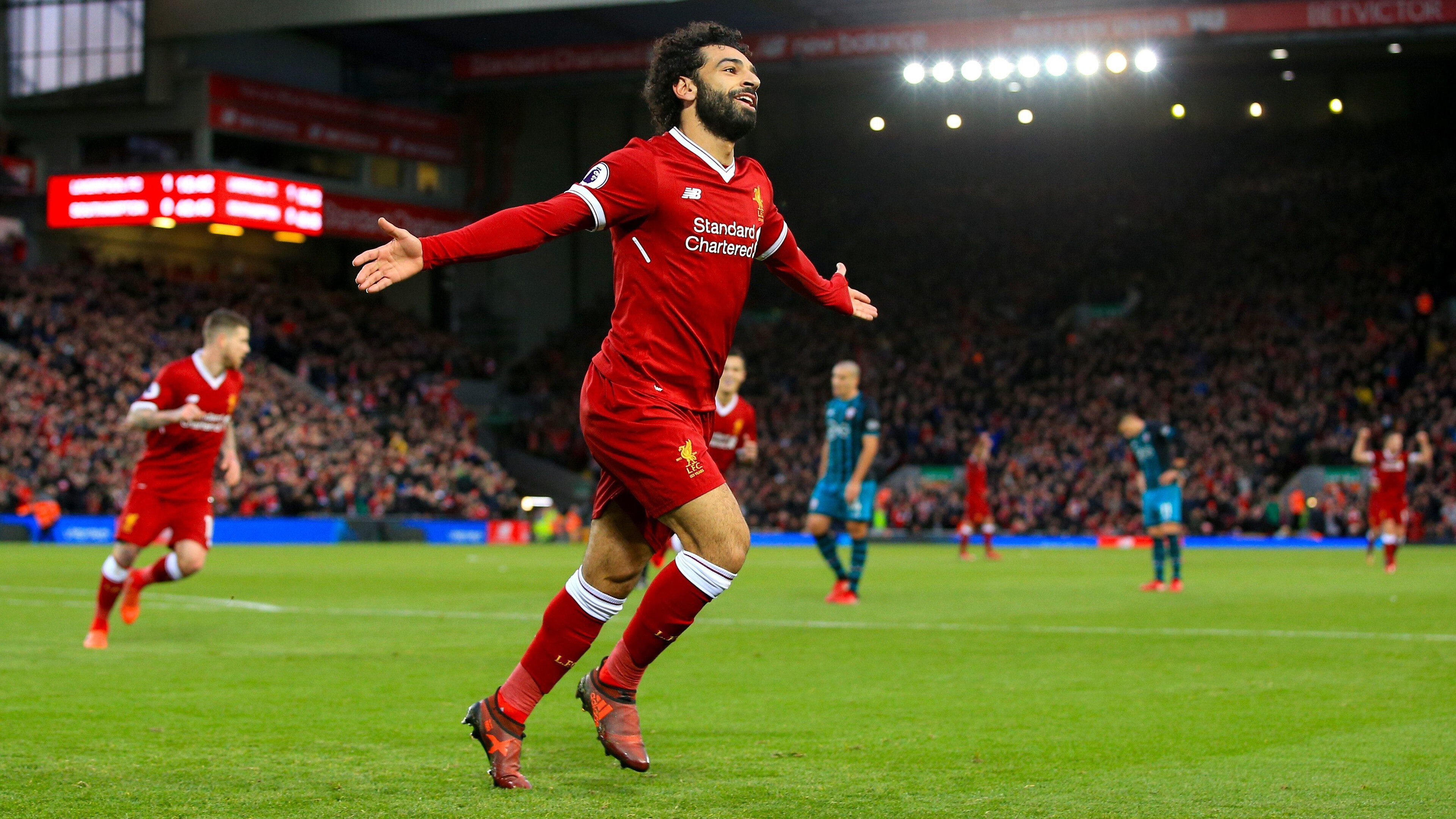 Mohamed Salah, Soccer Wallpaper, 3840x2160 4K Desktop