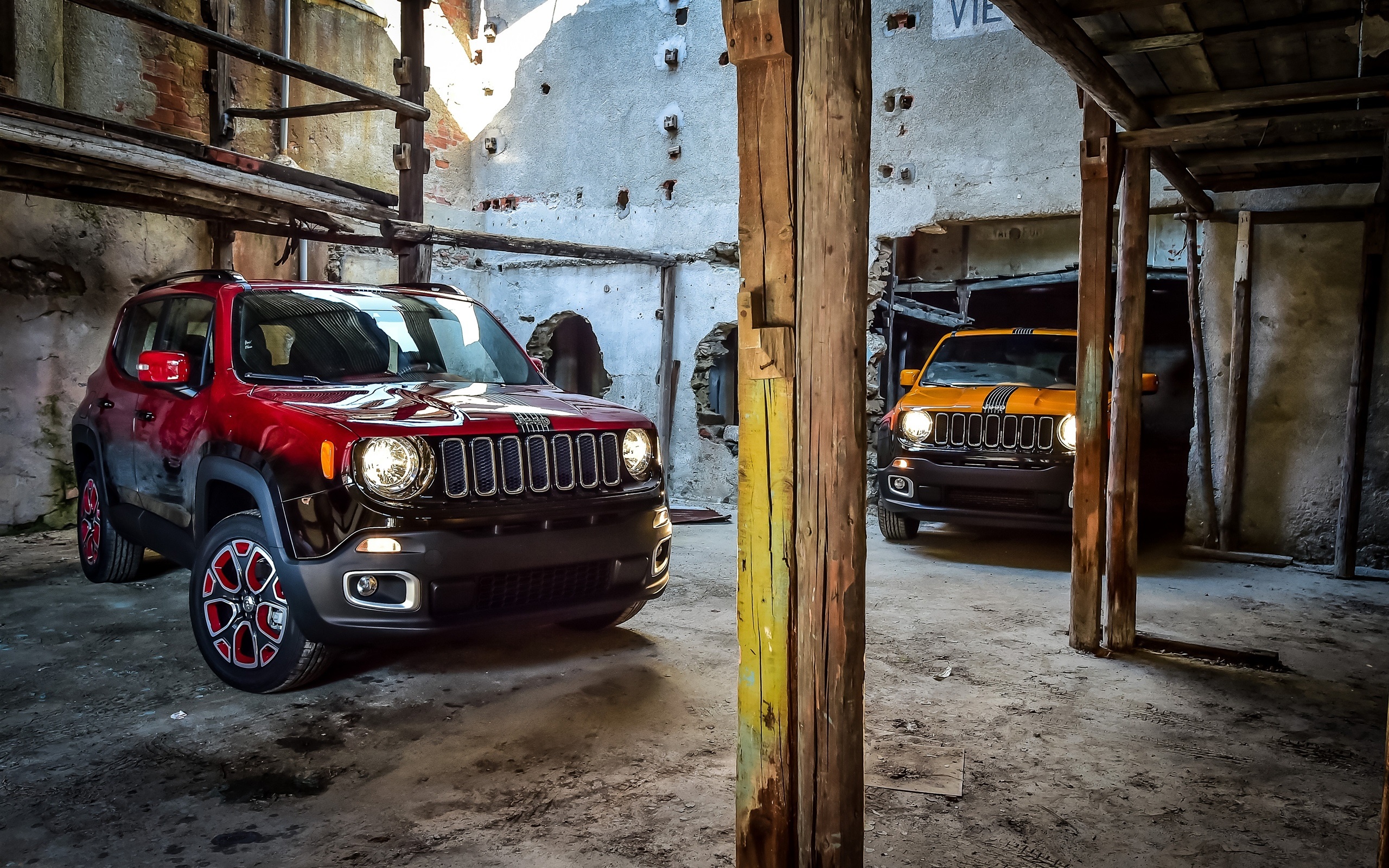 Jeep Renegade, Compact versatility, City-to-wilderness, Automotive wonder, 2560x1600 HD Desktop