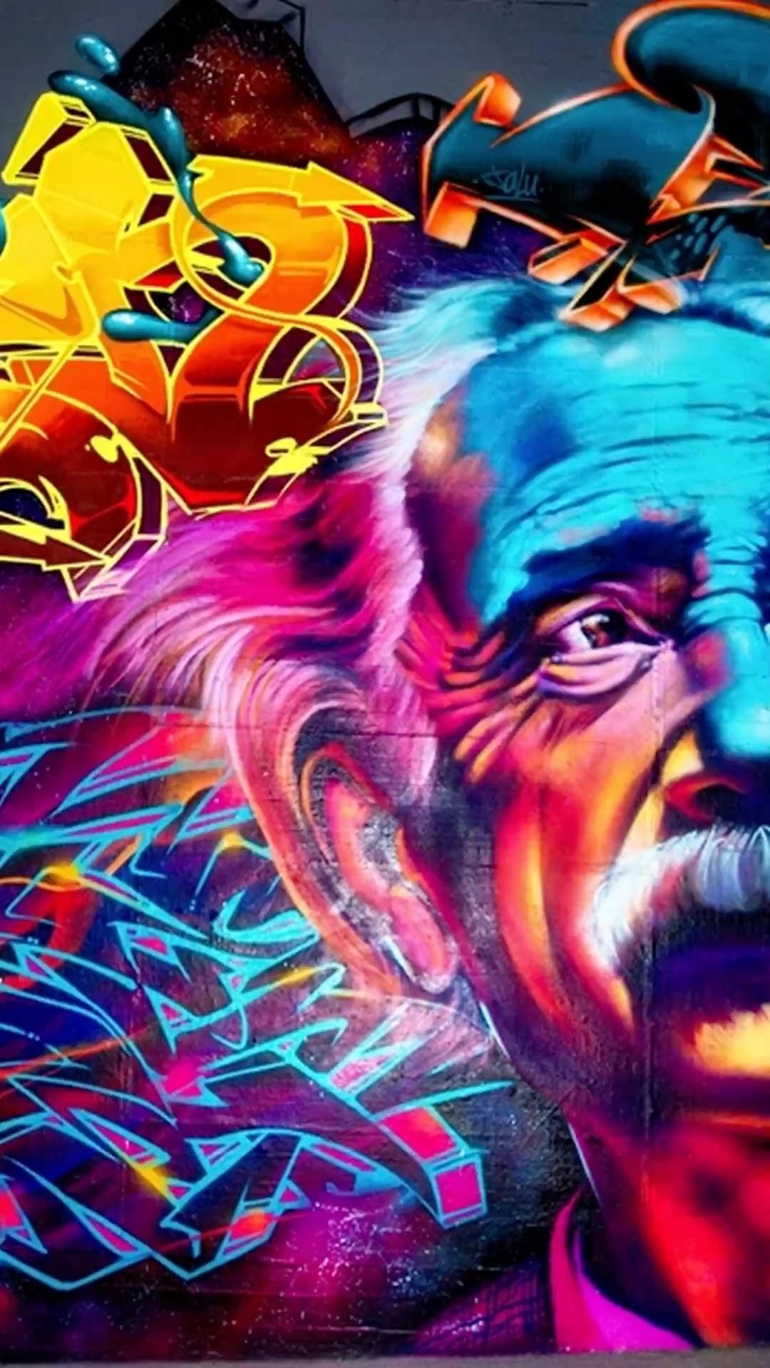 Hip-hop Graffiti, Urban art form, Visually striking, Street creativity, 1080x1920 Full HD Phone