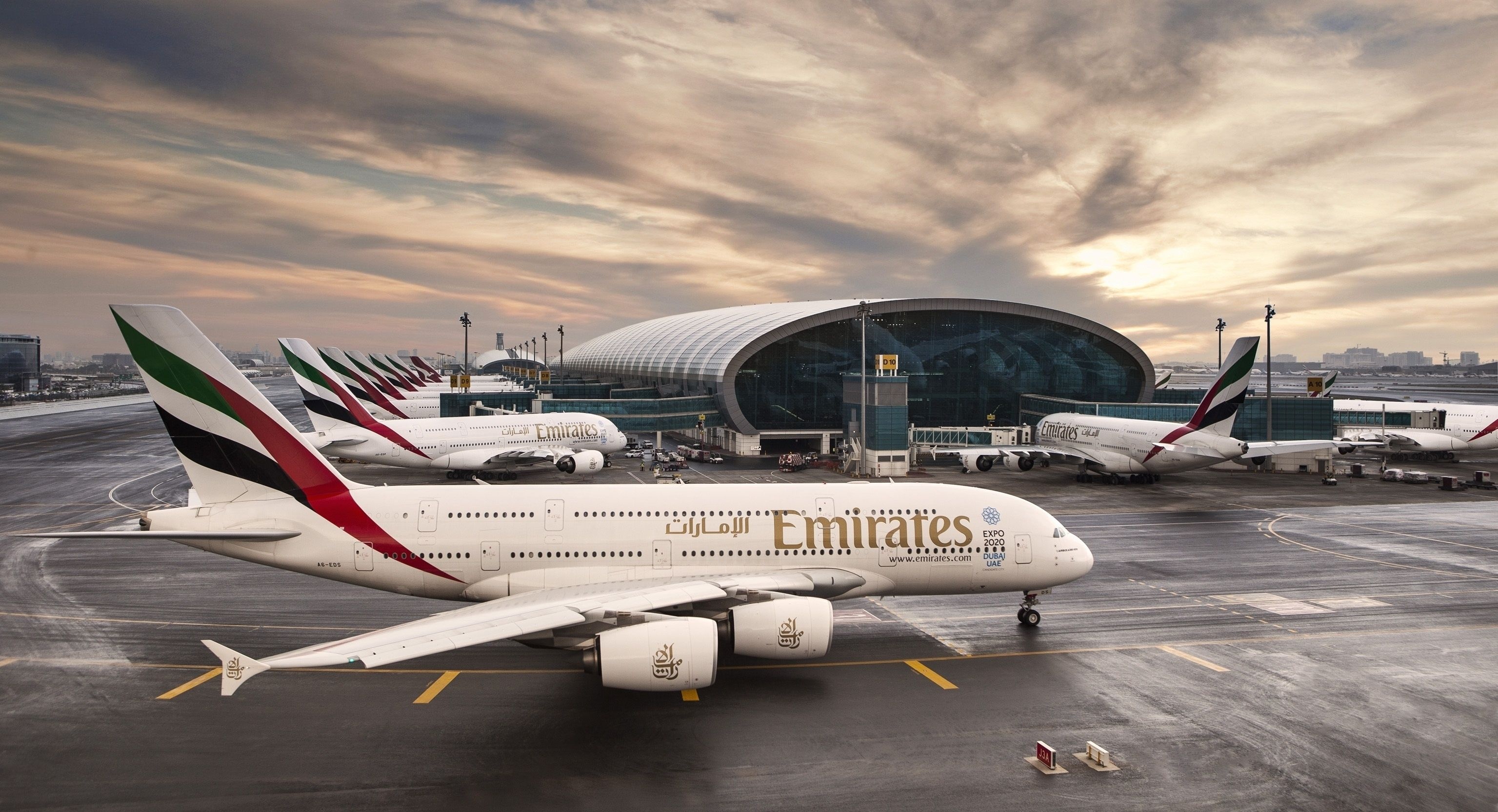 Emirates Airline, Free wallpapers, Travels, 3080x1670 HD Desktop