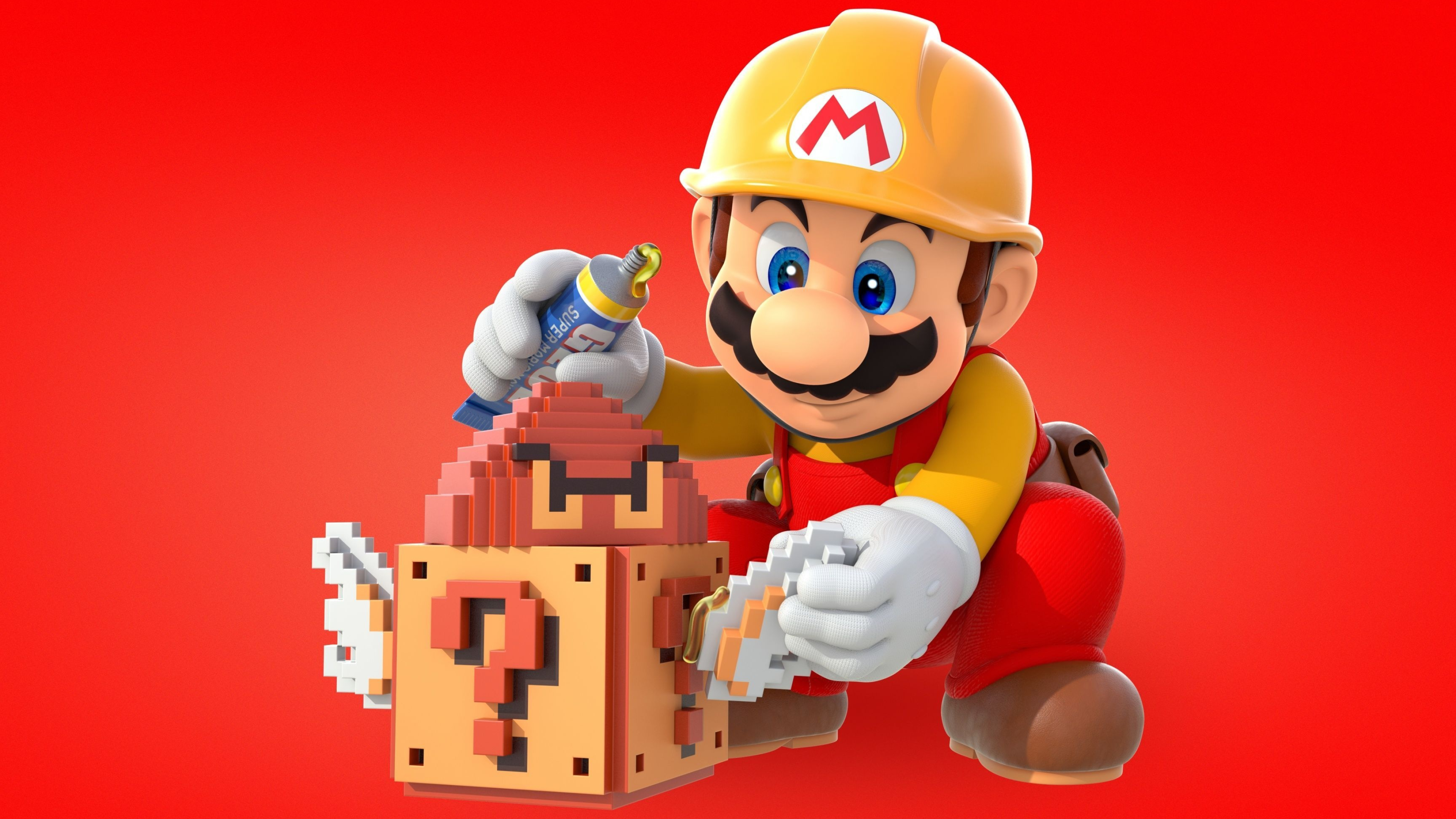 Super Mario Maker, Mario Wallpaper, 3840x2160 4K Desktop