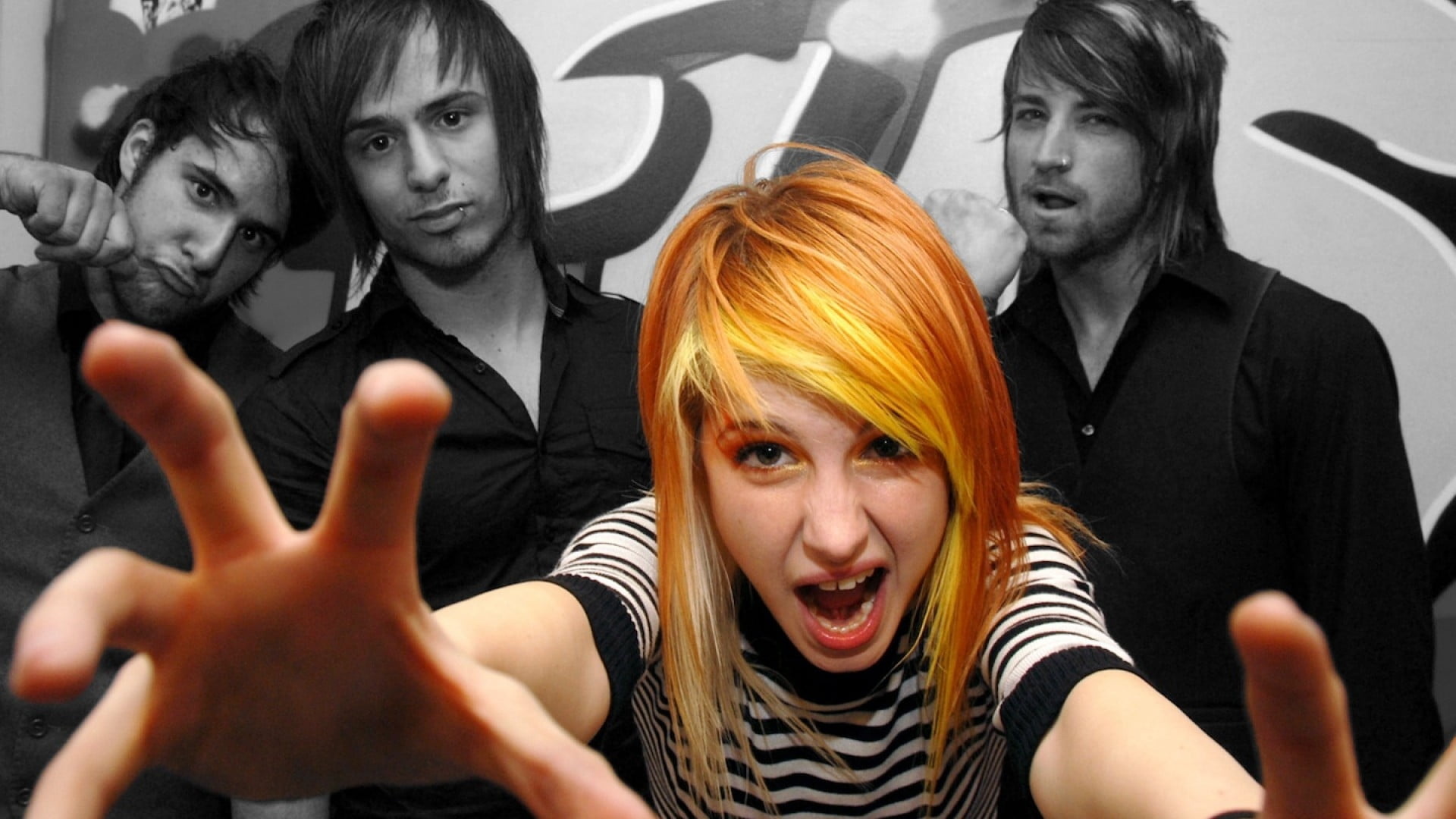 Paramore band, Poster, HD wallpaper, Music, 1920x1080 Full HD Desktop