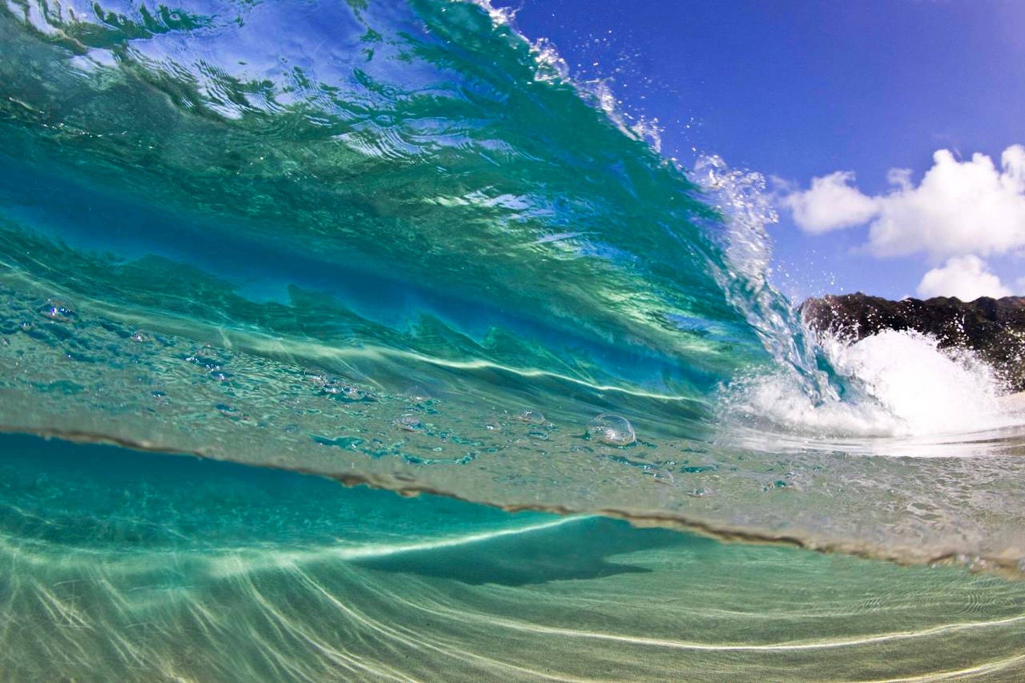 Wave, Hawaiian Ocean Wallpaper, 2050x1370 HD Desktop