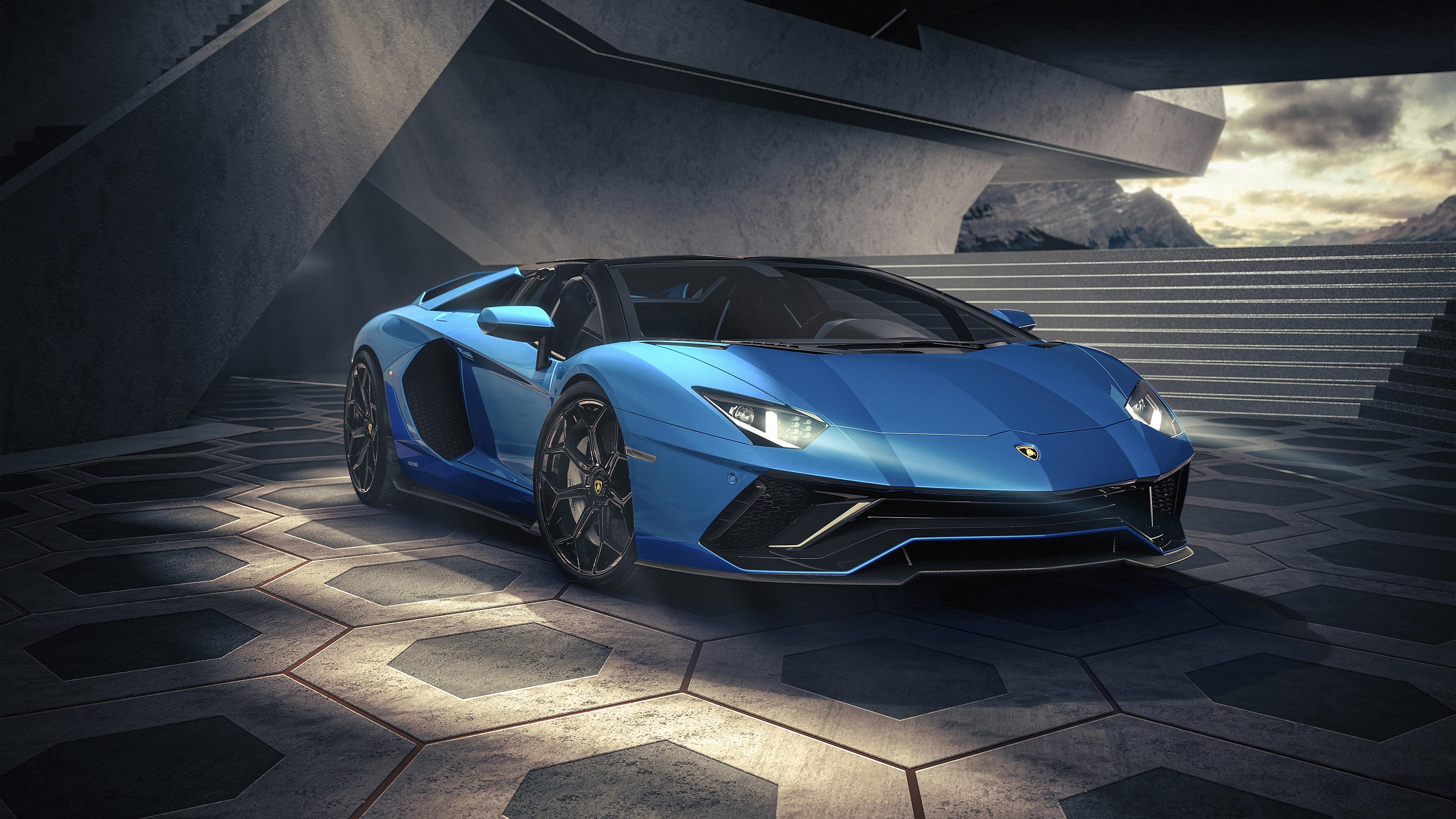 LP780-4 Ultimae Roadster, Lamborghini Aventador Wallpaper, 3840x2160 4K Desktop