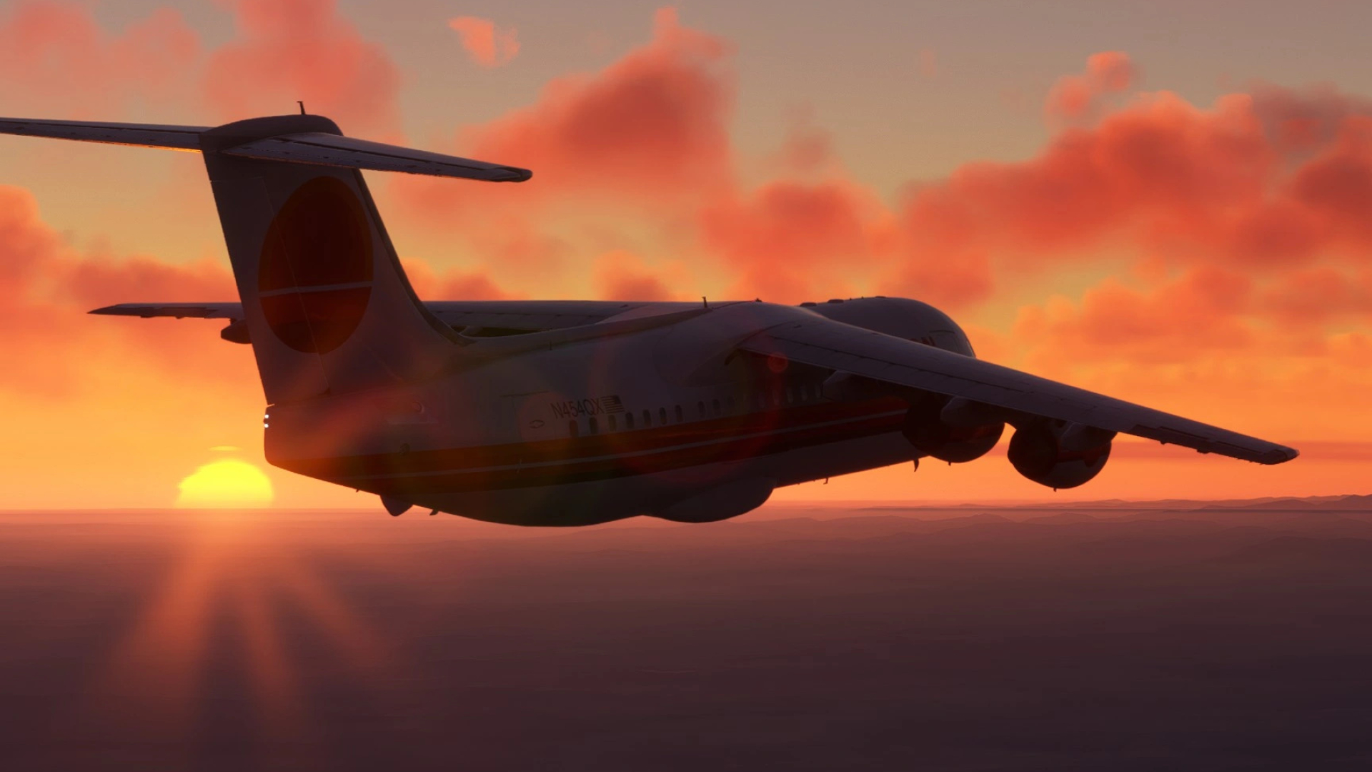 BAe Avro, Travels, BAE 146, Horizon, 1920x1080 Full HD Desktop