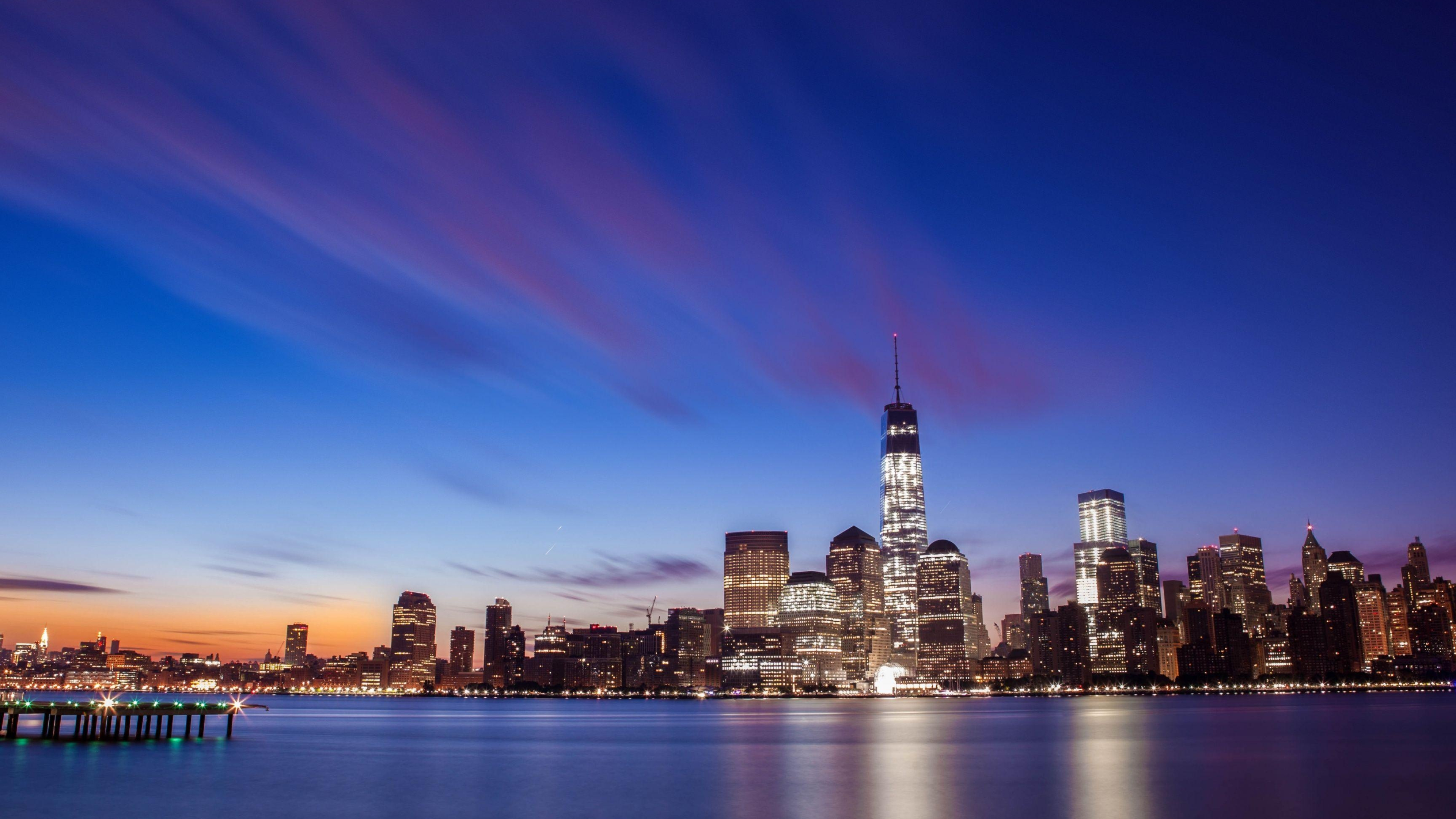 Lower Manhattan, New York Wallpaper, 3840x2160 4K Desktop