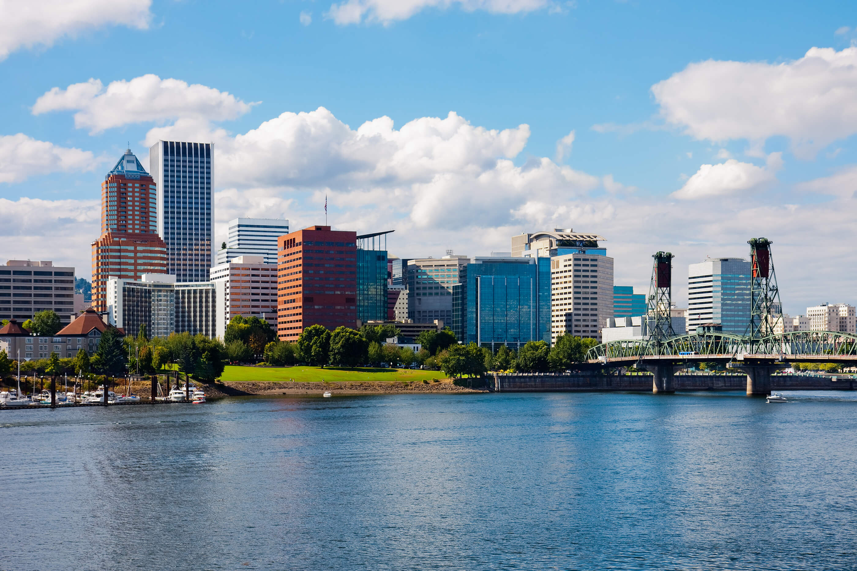 Portland Oregon skyline, Autism spectrum therapies, 2800x1870 HD Desktop