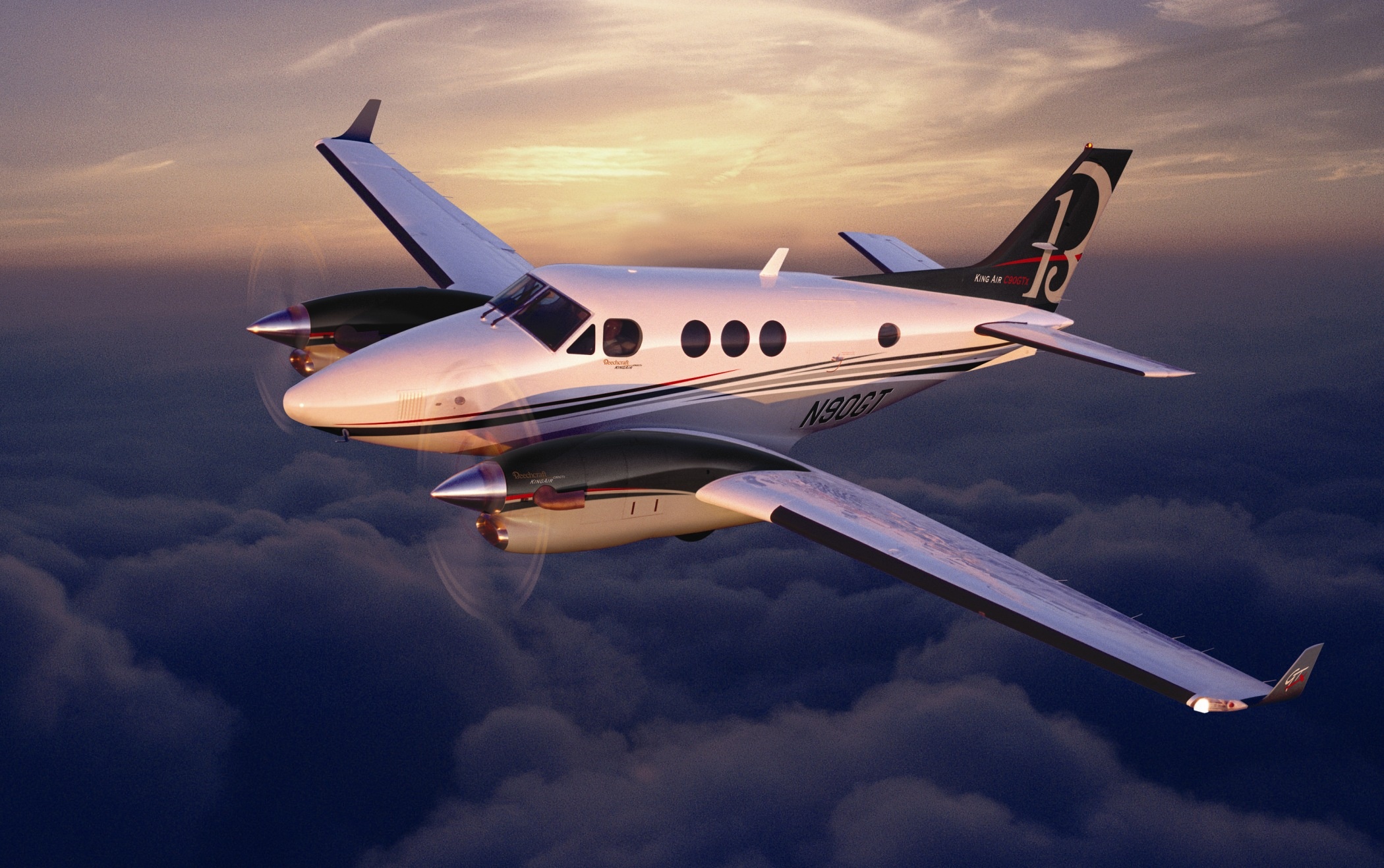 Beechcraft King Air, Starjets model, Airplane toys, Aviation collectors, 2100x1320 HD Desktop