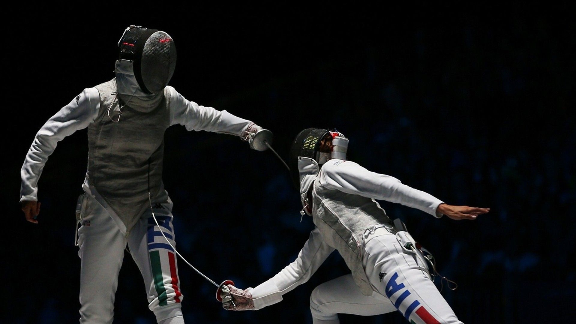 Sports fight fencing, Olympics 2012, 1920x1080 Full HD Desktop