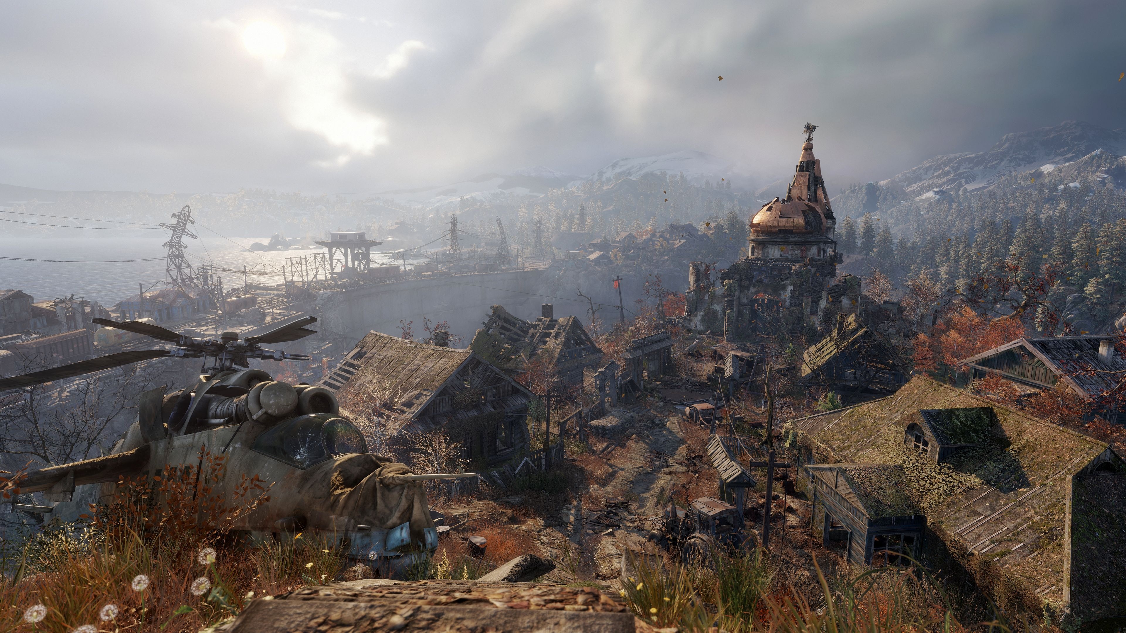 Metro Exodus, Striking backgrounds, Memorable characters, Engaging gameplay, 3840x2160 4K Desktop