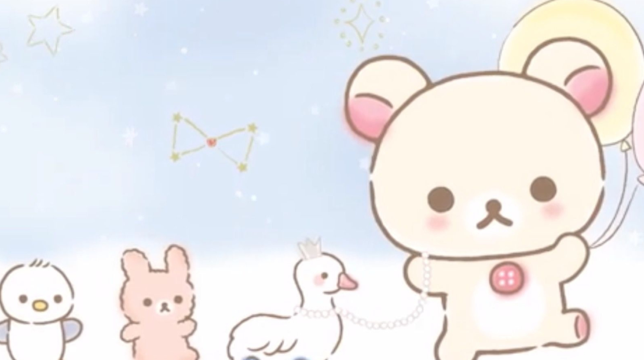 Korilakkuma, Rilakkuma wallpaper, Hello Kitty, 2180x1220 HD Desktop