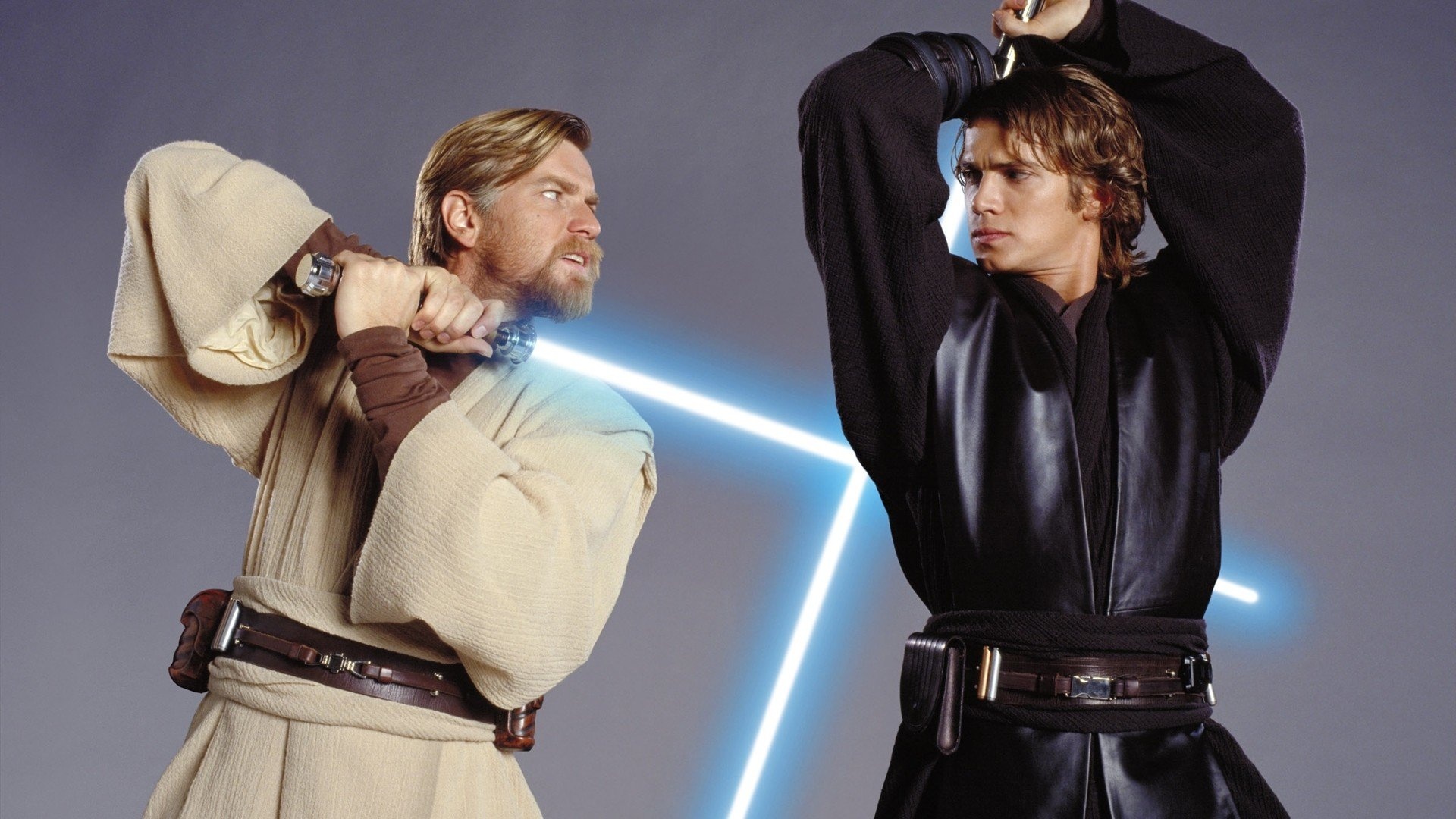 Ewan McGregor, Hayden Christensen, Star Wars series, Obi Wan Kenobi, 1920x1080 Full HD Desktop