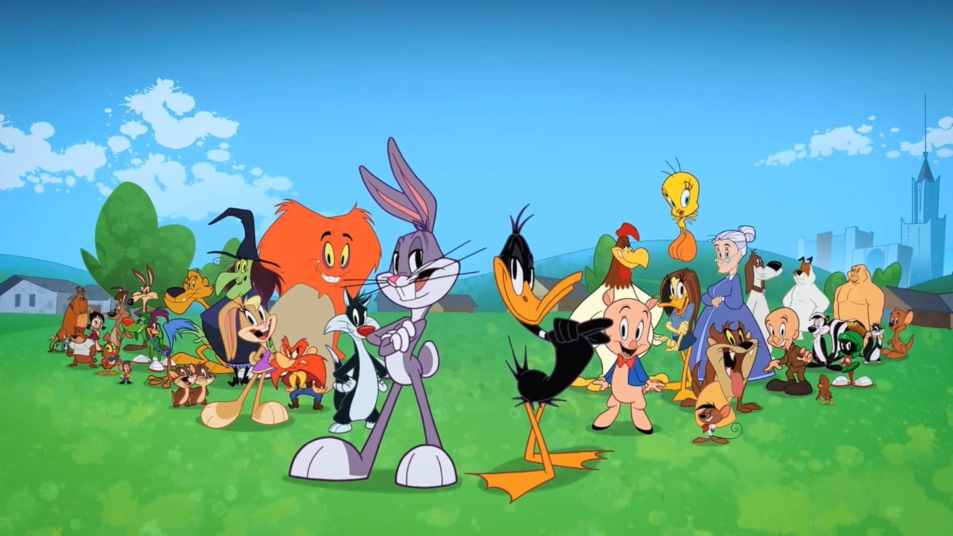 Looney Tunes desktop wallpapers, Classic cartoons, Nostalgic art, Halloween theme, 1920x1080 Full HD Desktop