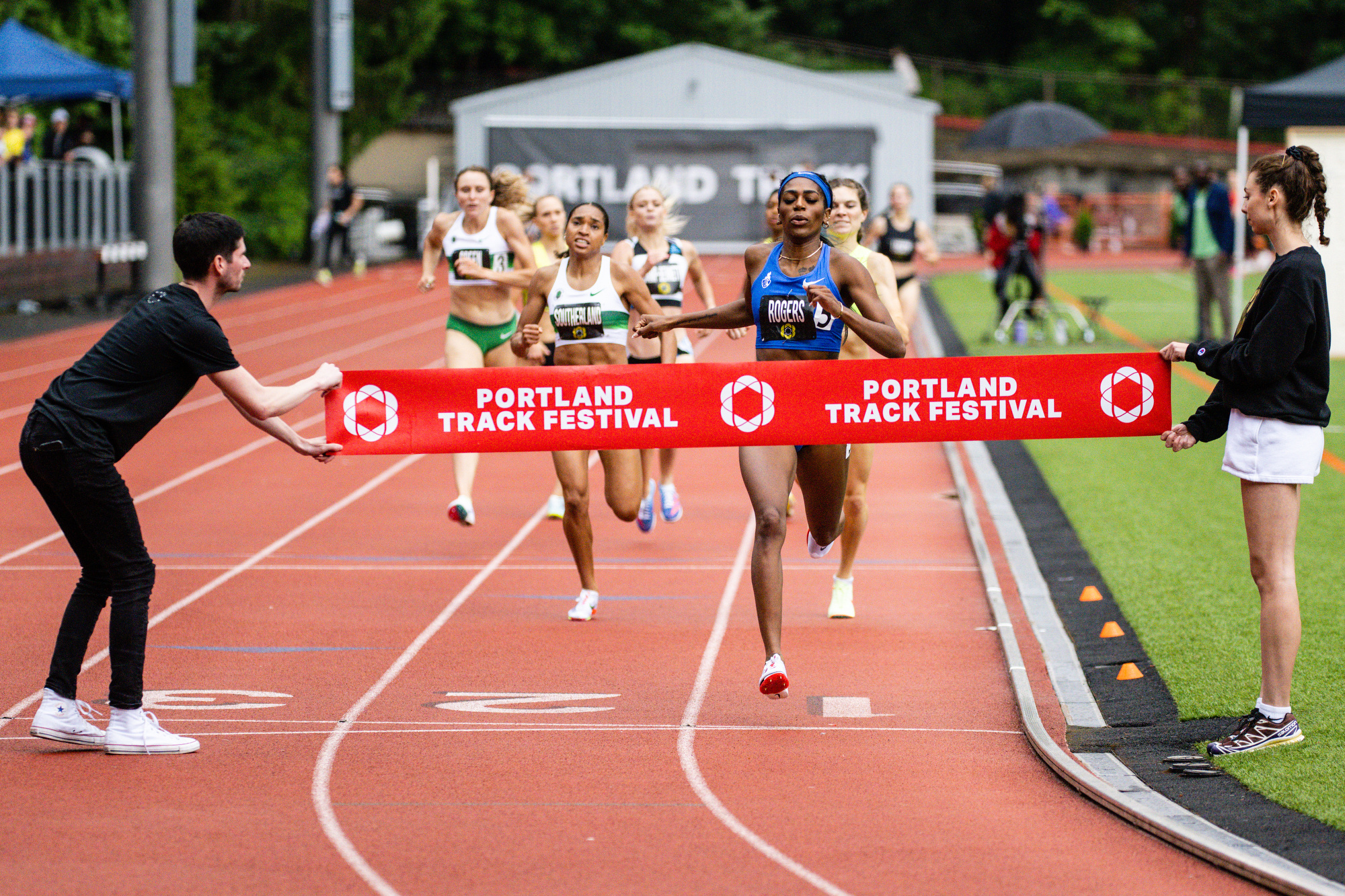 Raevyn Rogers, Strong victorious, World tune ups, Portland track festival, 2000x1340 HD Desktop