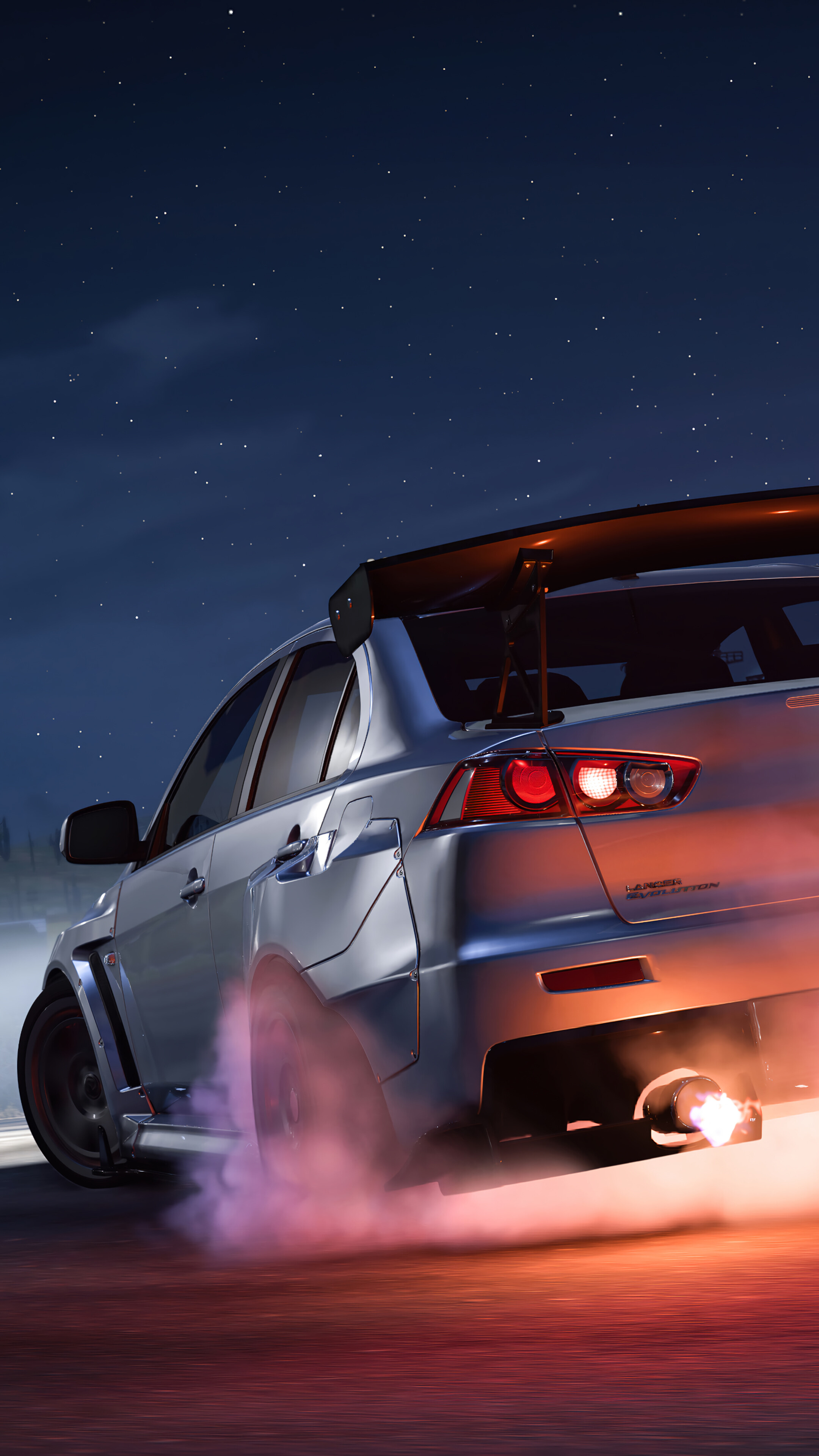 Drift Forza Horizon 5, Lancer Evo Wallpaper, 2160x3840 4K Phone