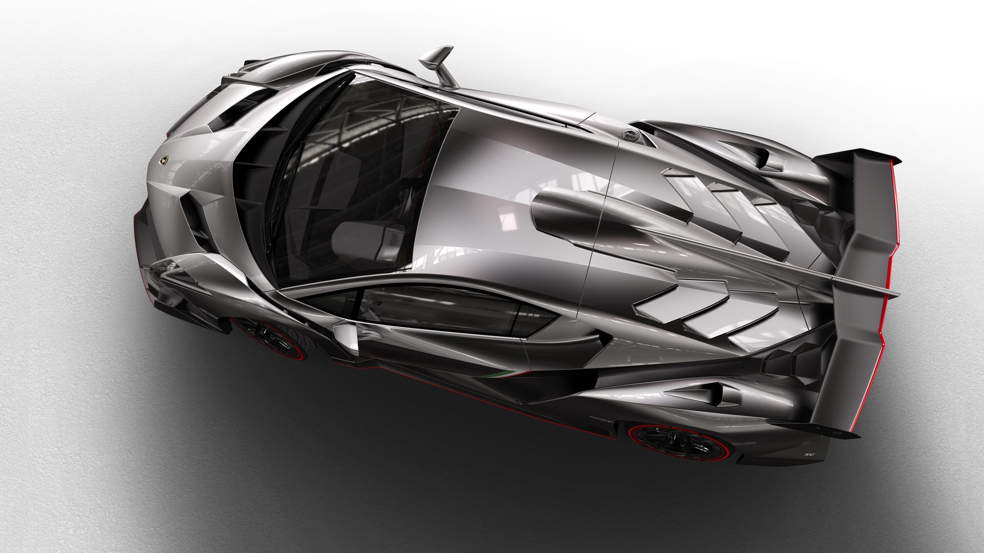 Top View, Lamborghini Veneno Wallpaper, 3840x2160 4K Desktop