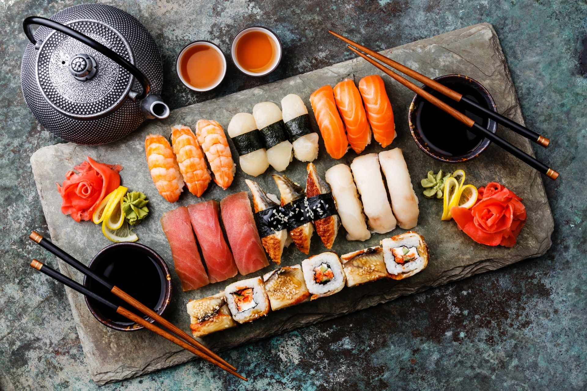 Sushi, Sushi facts, Traditional Japanese cuisine, Fresh ingredients, 1920x1280 HD Desktop