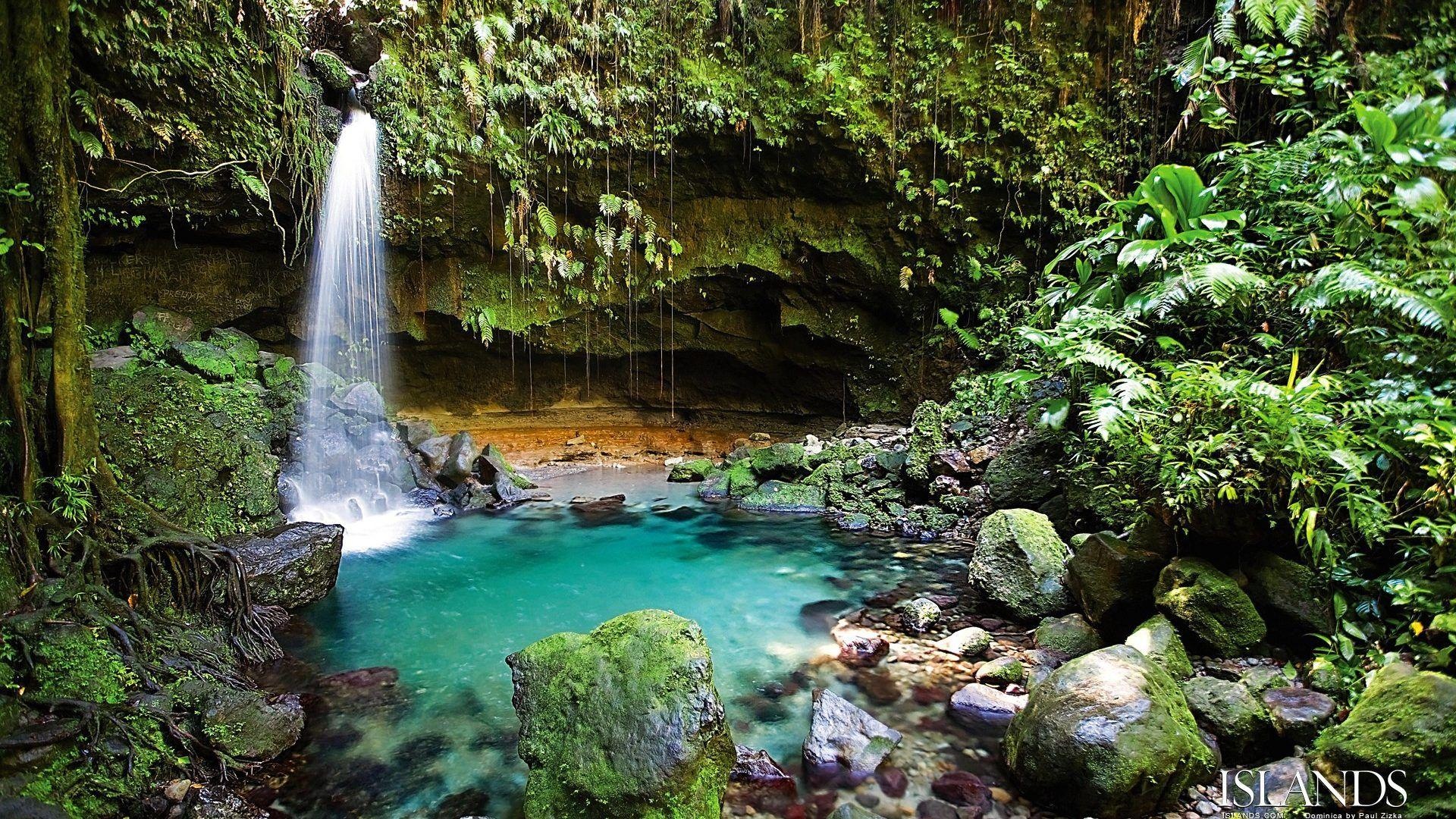 Dominica Island, Pristine beaches, Vibrant culture, Rich history, 1920x1080 Full HD Desktop