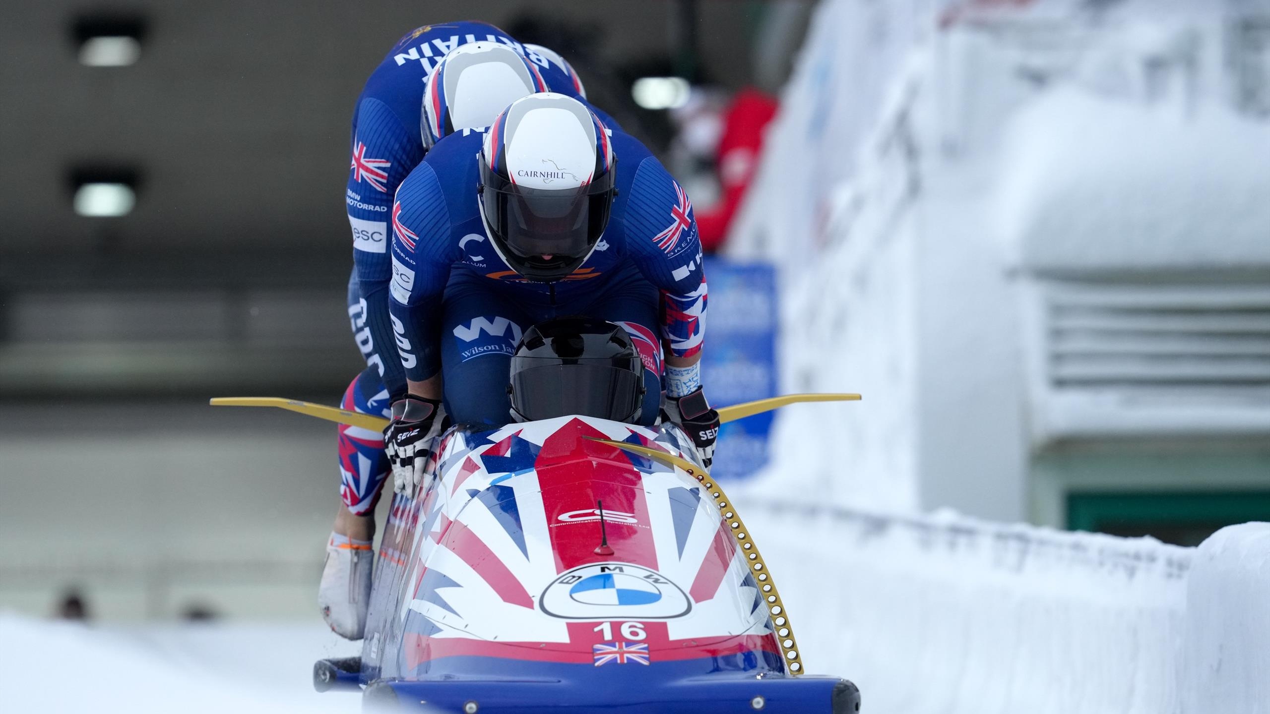 Bobsleigh, luge, skeleton differences, Winter Olympics 2022, Monobob excitement, Women's event, 2560x1440 HD Desktop