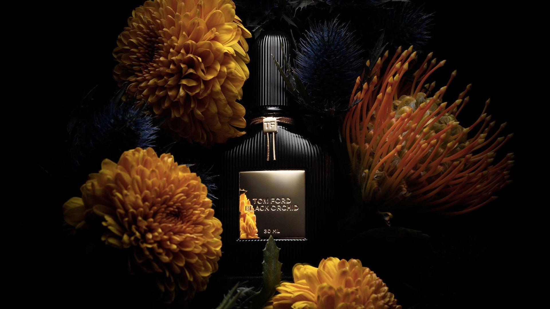 Black Orchid perfume, Tom Ford Wallpaper, 1920x1080 Full HD Desktop