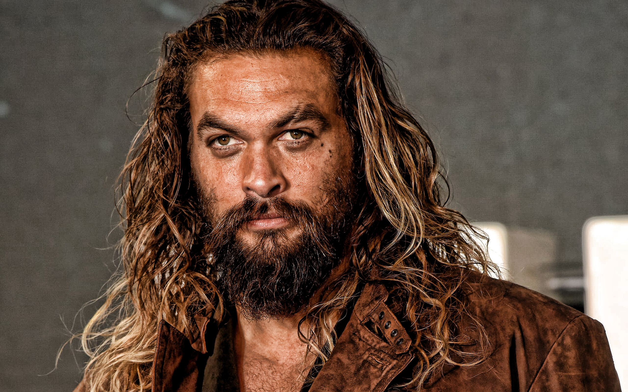 Jason Momoa, American actor, Portrait, Photoshoot, 2560x1600 HD Desktop