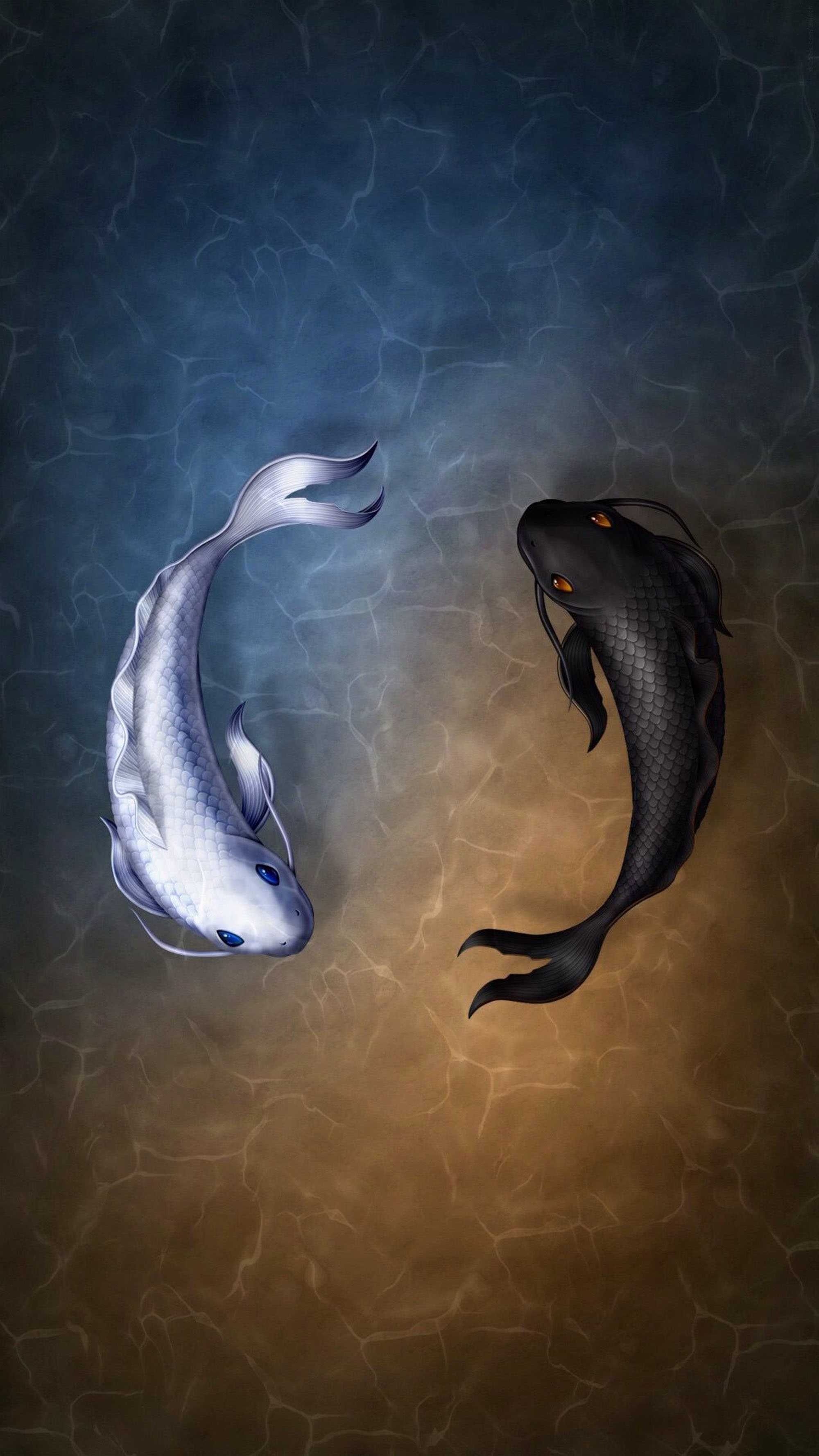 Pisces Zodiac Sign, Pisces wallpapers, Creative backgrounds, Dreamy symbolism, 2000x3560 HD Phone