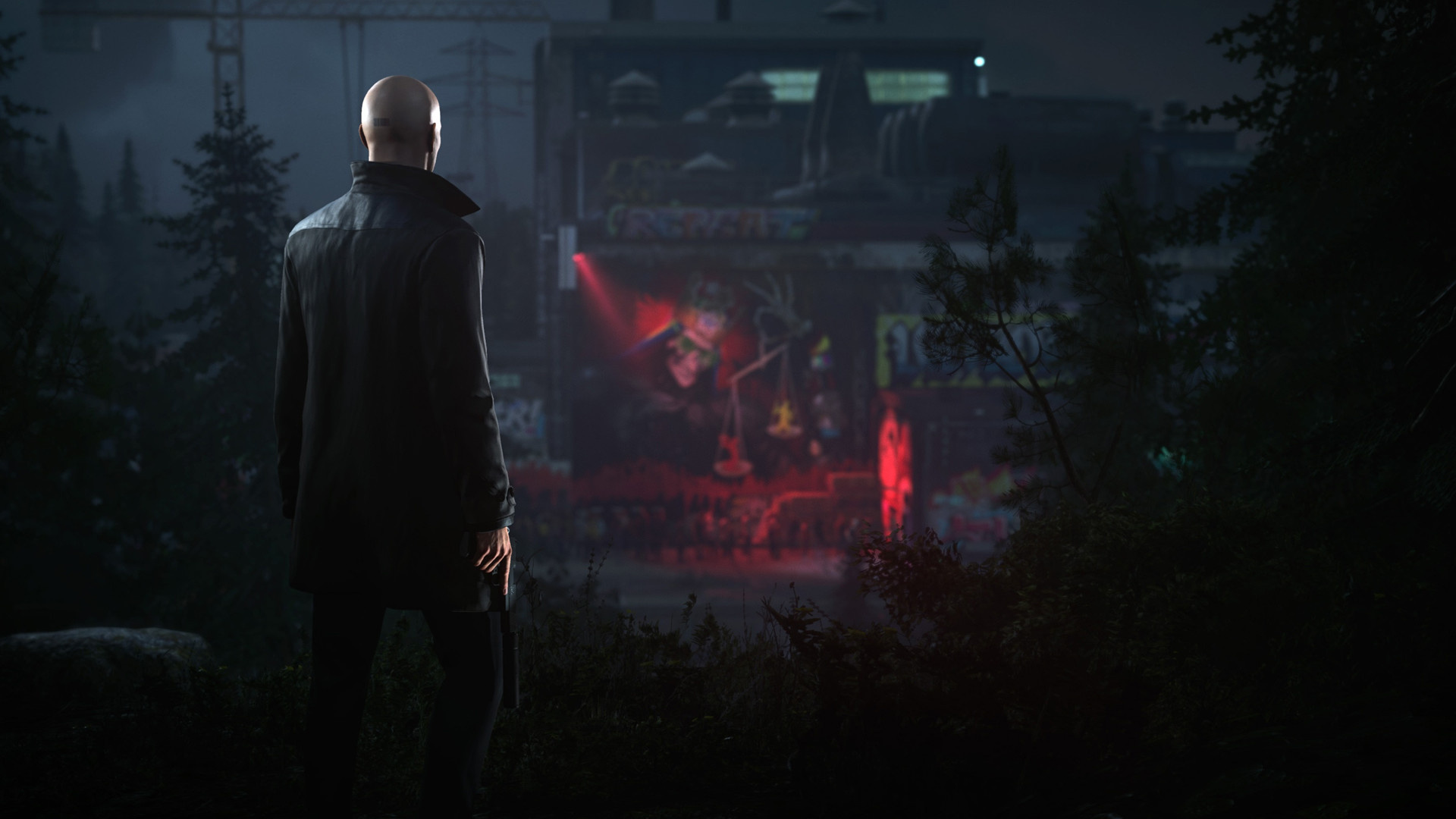 Agent 47, Club Hölle, Hitman 3, Full HD Desktop wallpaper