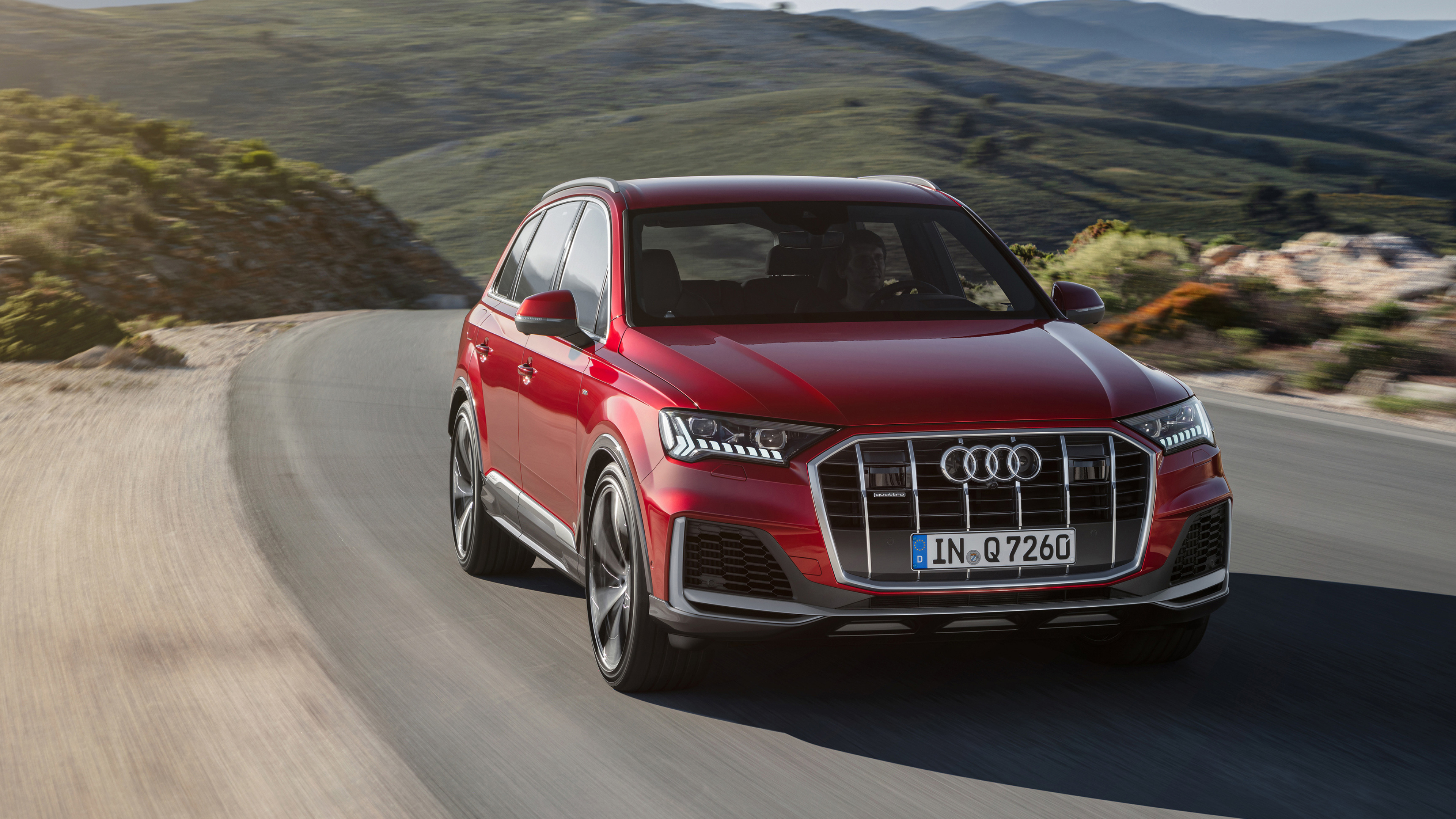 Audi Q7, Quattro performance, Advanced technology, Luxurious comfort, 3840x2160 4K Desktop