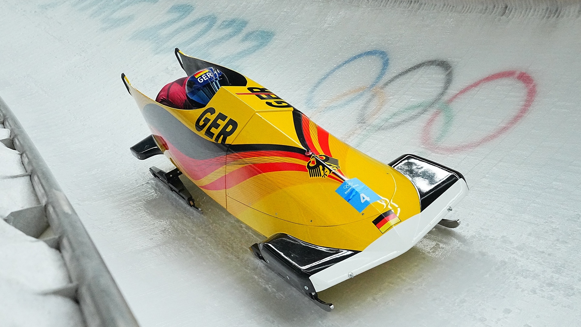 Francesco Friedrich, Two man bobsleds, Germanys Friedrich Lochner, Final heats KTVZ, 1920x1080 Full HD Desktop