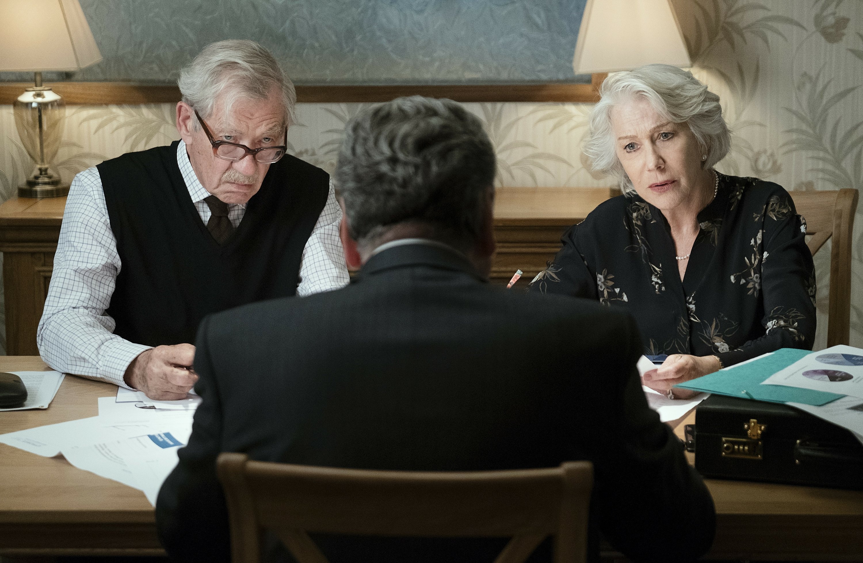 The Good Liar, Film review, Mirren and McKellen, Impressive performances, 3000x1960 HD Desktop