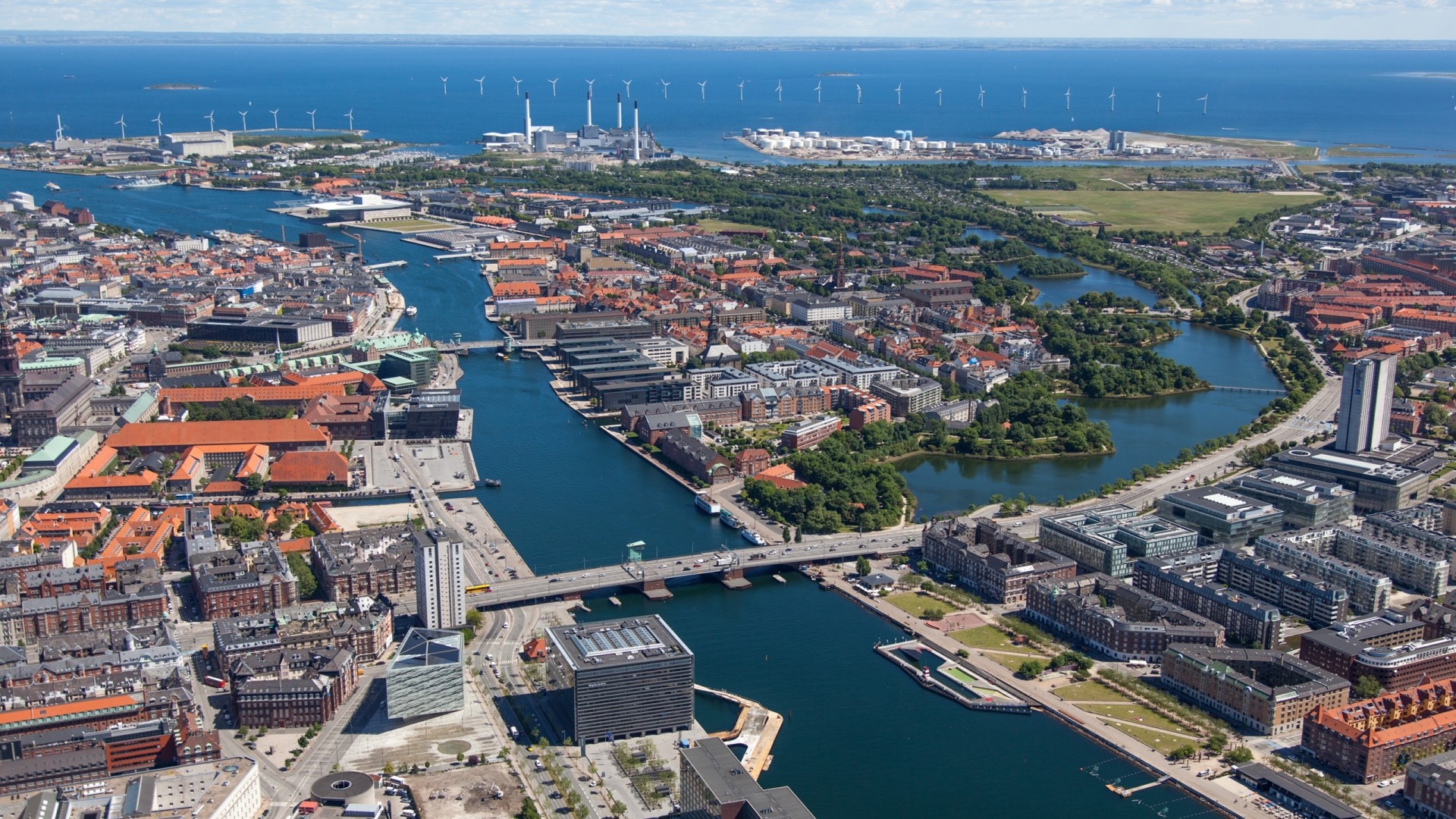 Copenhagen's allure, Danish cityscape, Top wallpapers, Scandinavian beauty, 1920x1080 Full HD Desktop