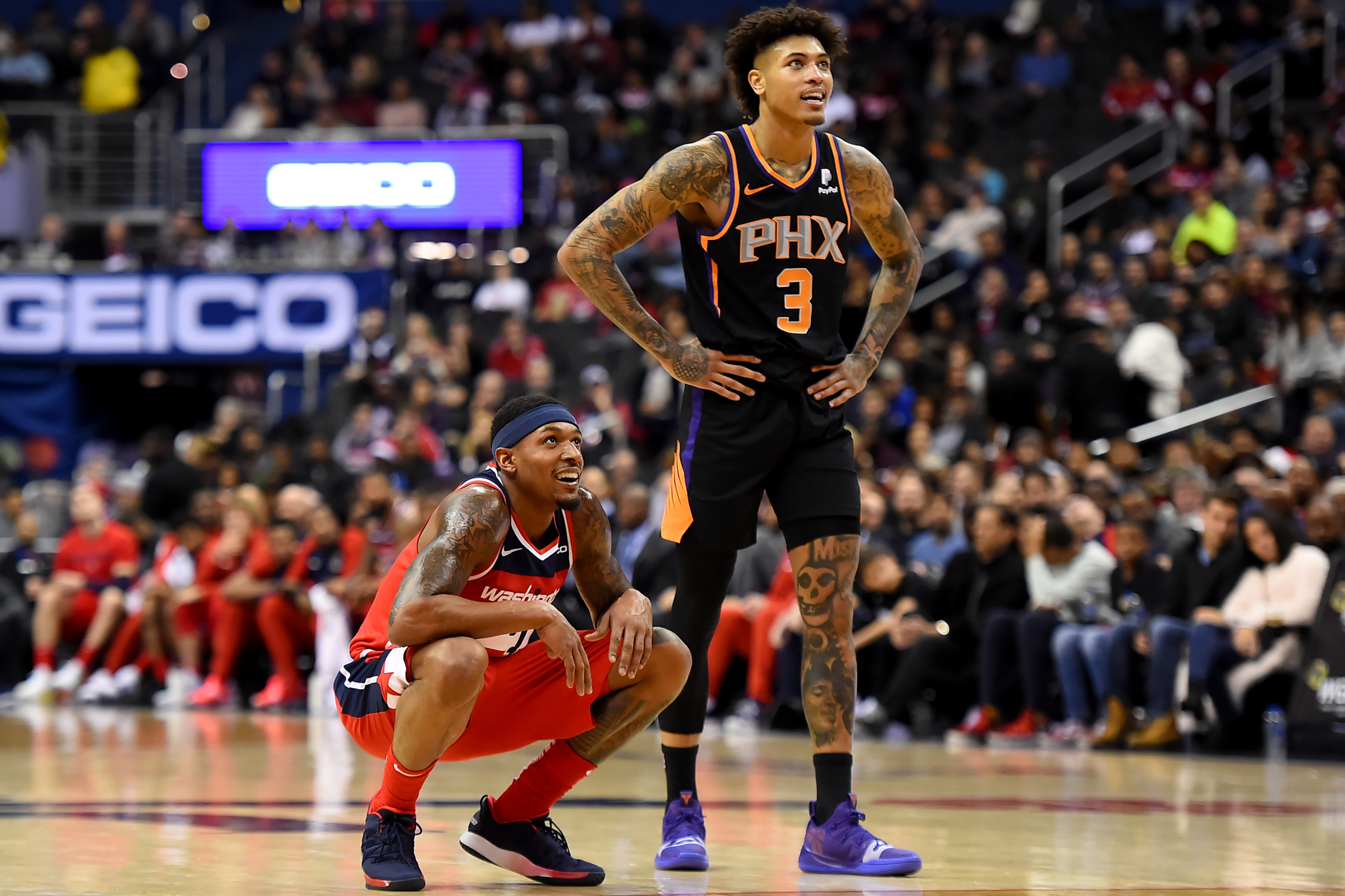 Bradley Beal, Kelly Oubre Wallpaper, 3200x2140 HD Desktop