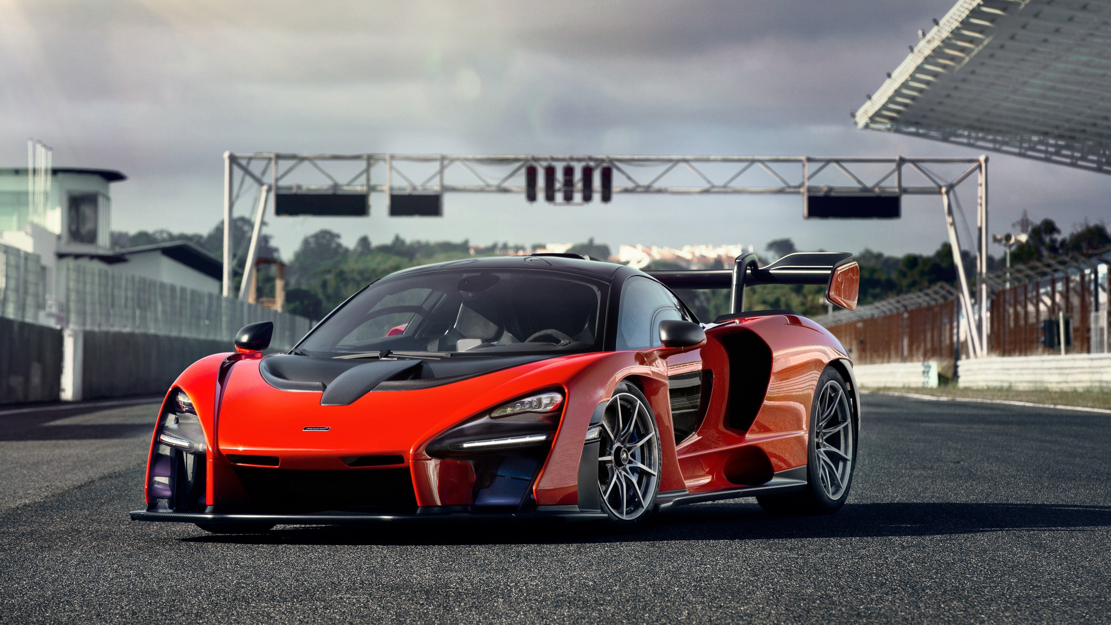 McLaren Senna, Speed demon, Track-ready performance, Striking design, 3840x2160 4K Desktop